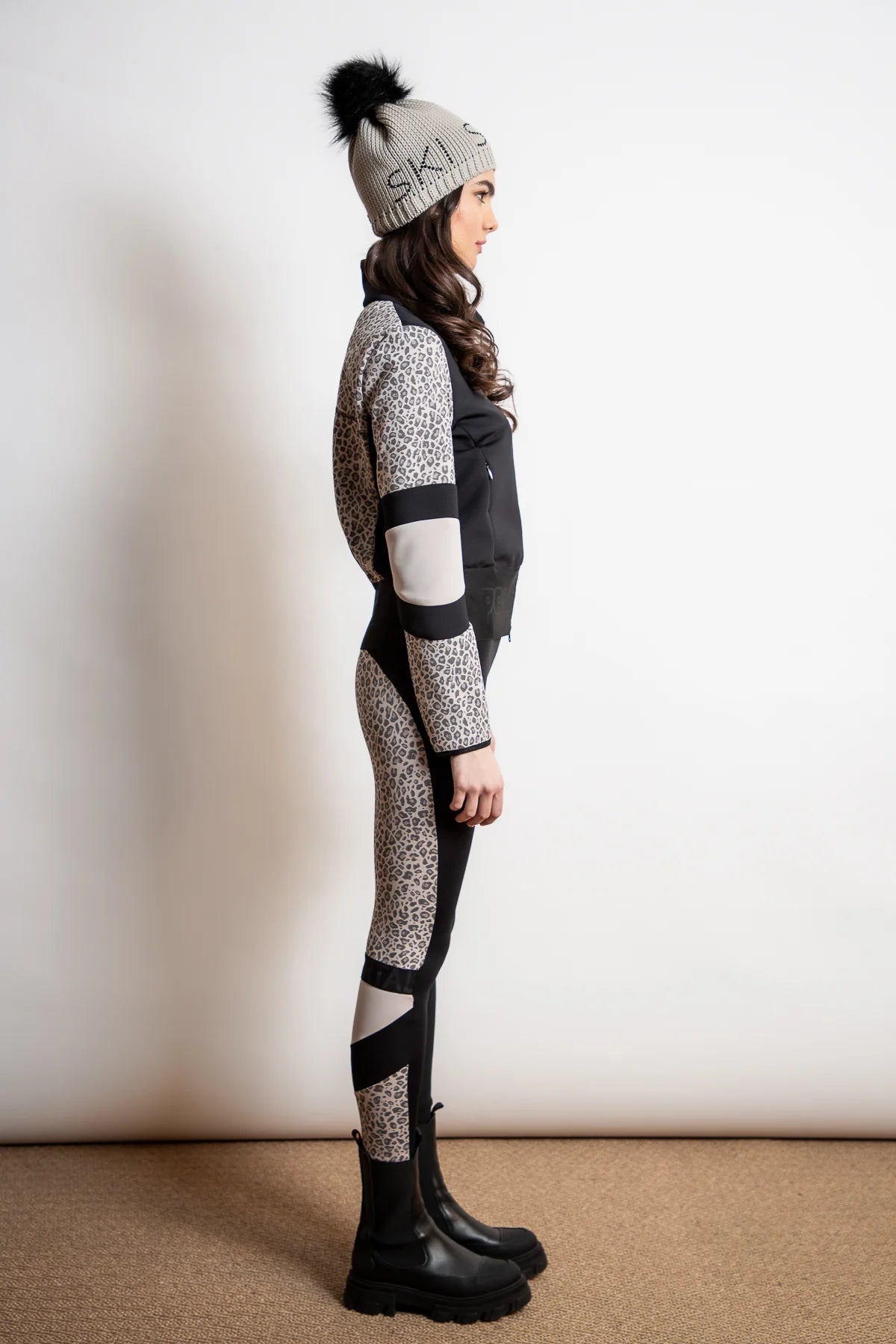 Jacket with Leo Jacquard