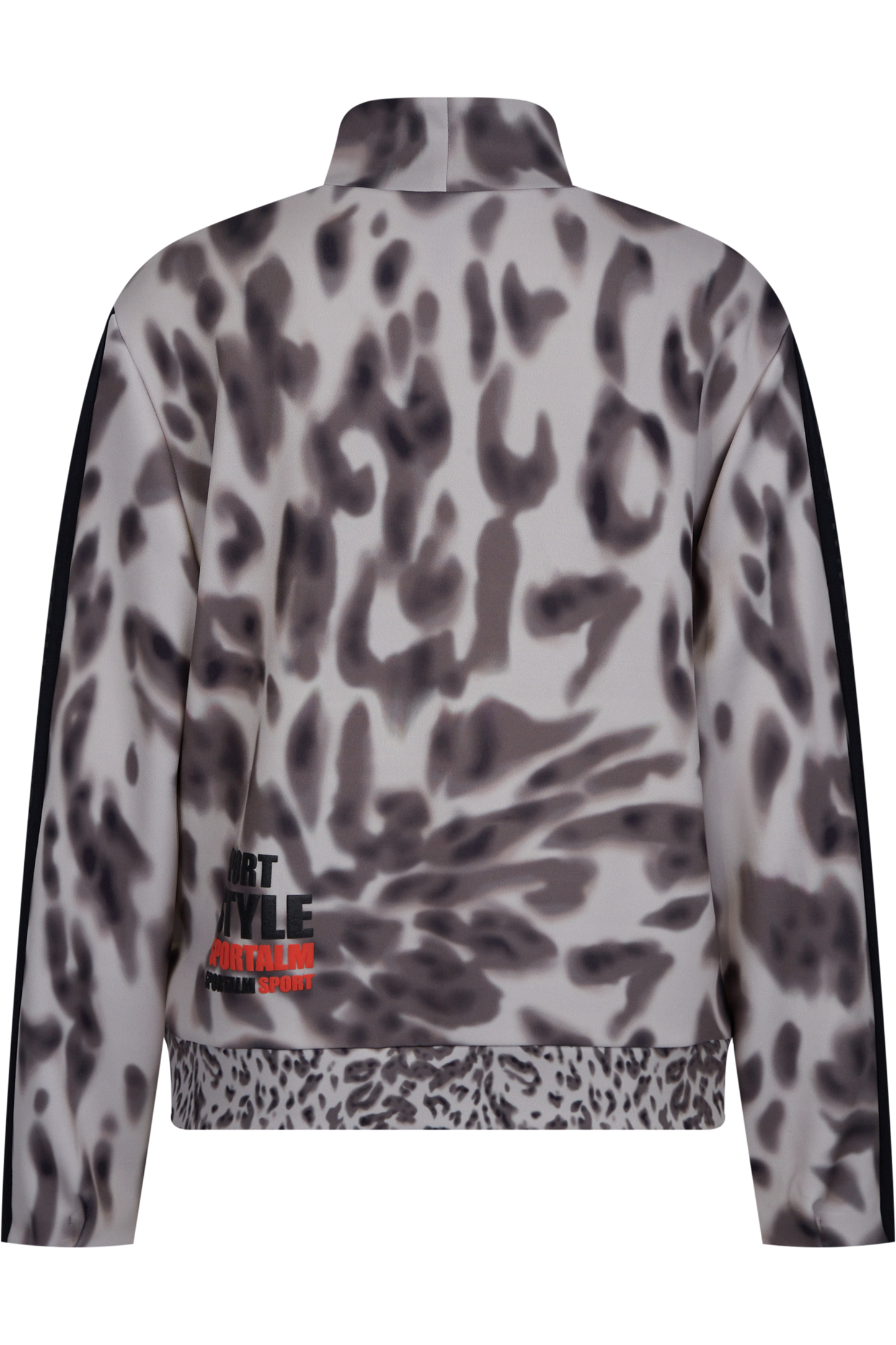 Sweatshirt with Mixed Print