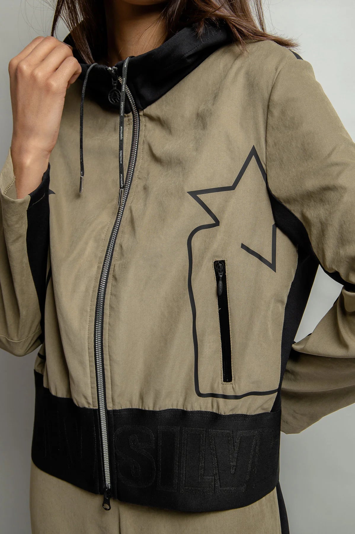 Hooded Jacket in Pilot Style