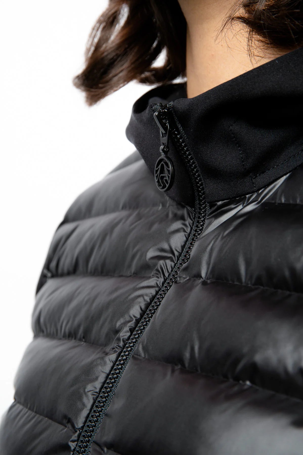 Hooded Jacket with Padded Front