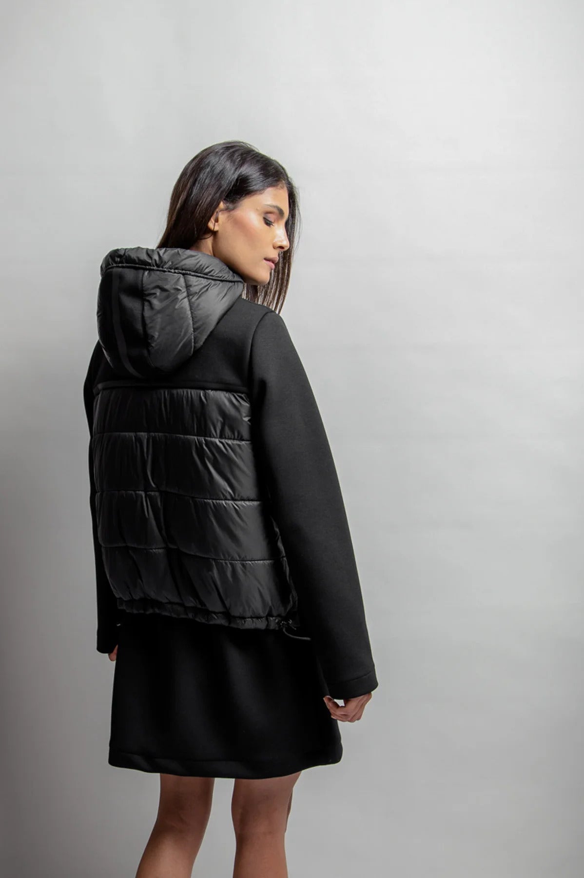 Neoprene Coat with Hood