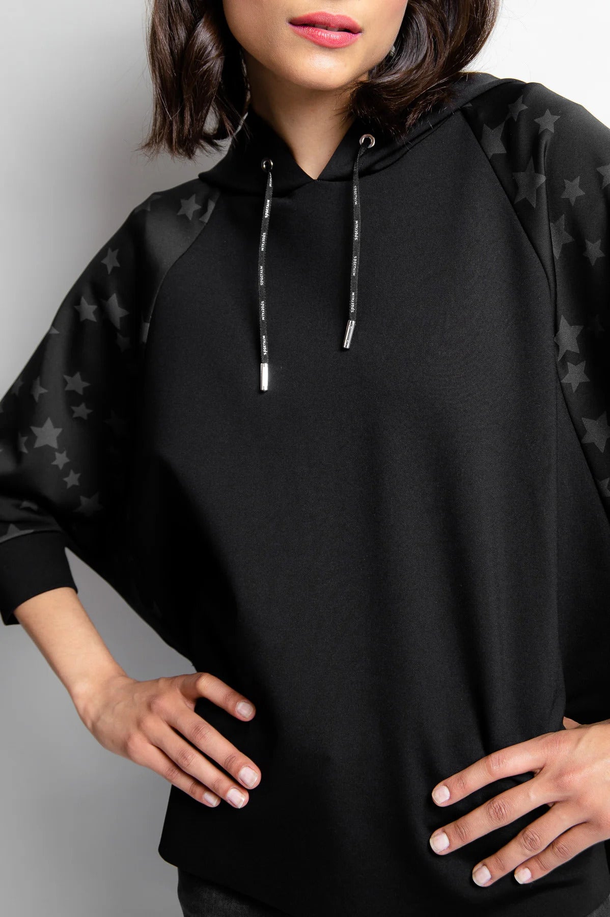 Hoody with an Oversized Shape