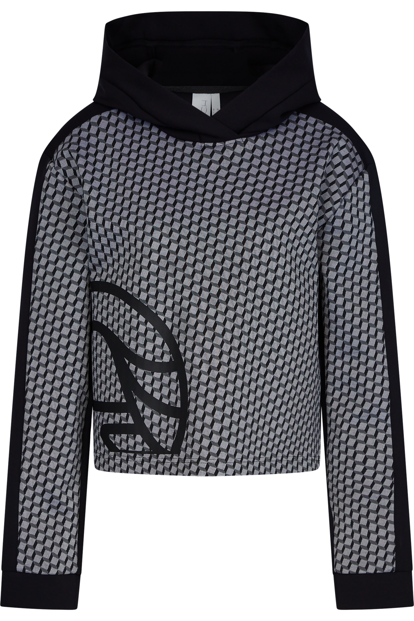 Sweatshirt with Geometrical Print