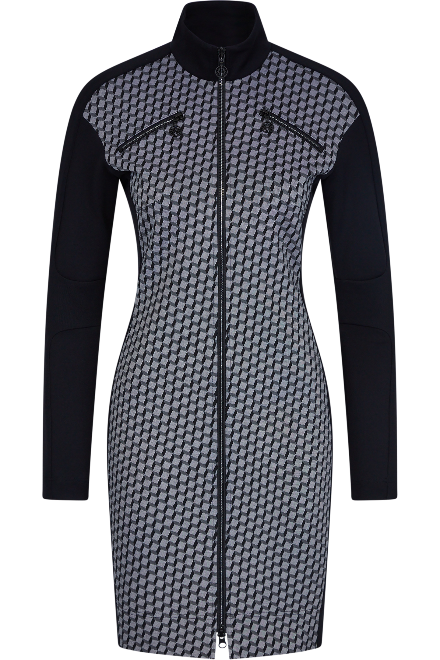 Dress with Geometrical Print