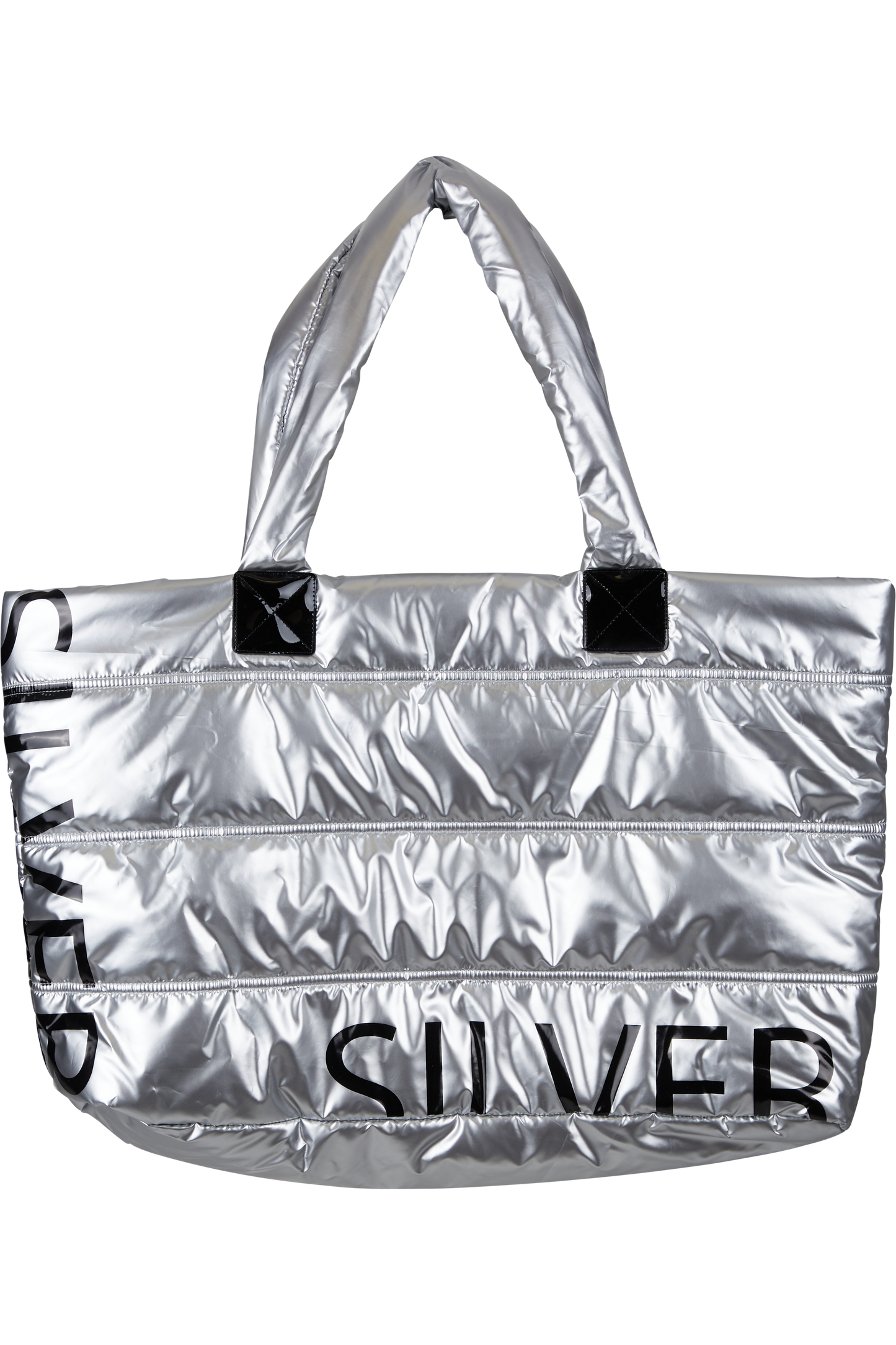 Shopping Bag with Letter Print