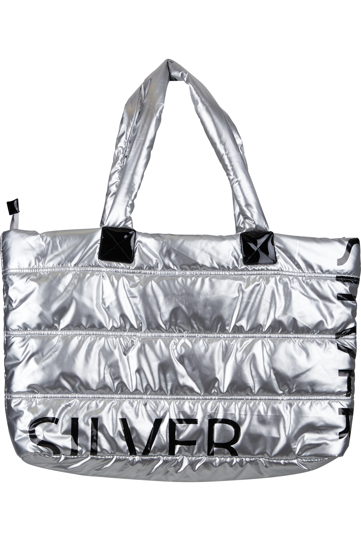 Shopping Bag with Letter Print