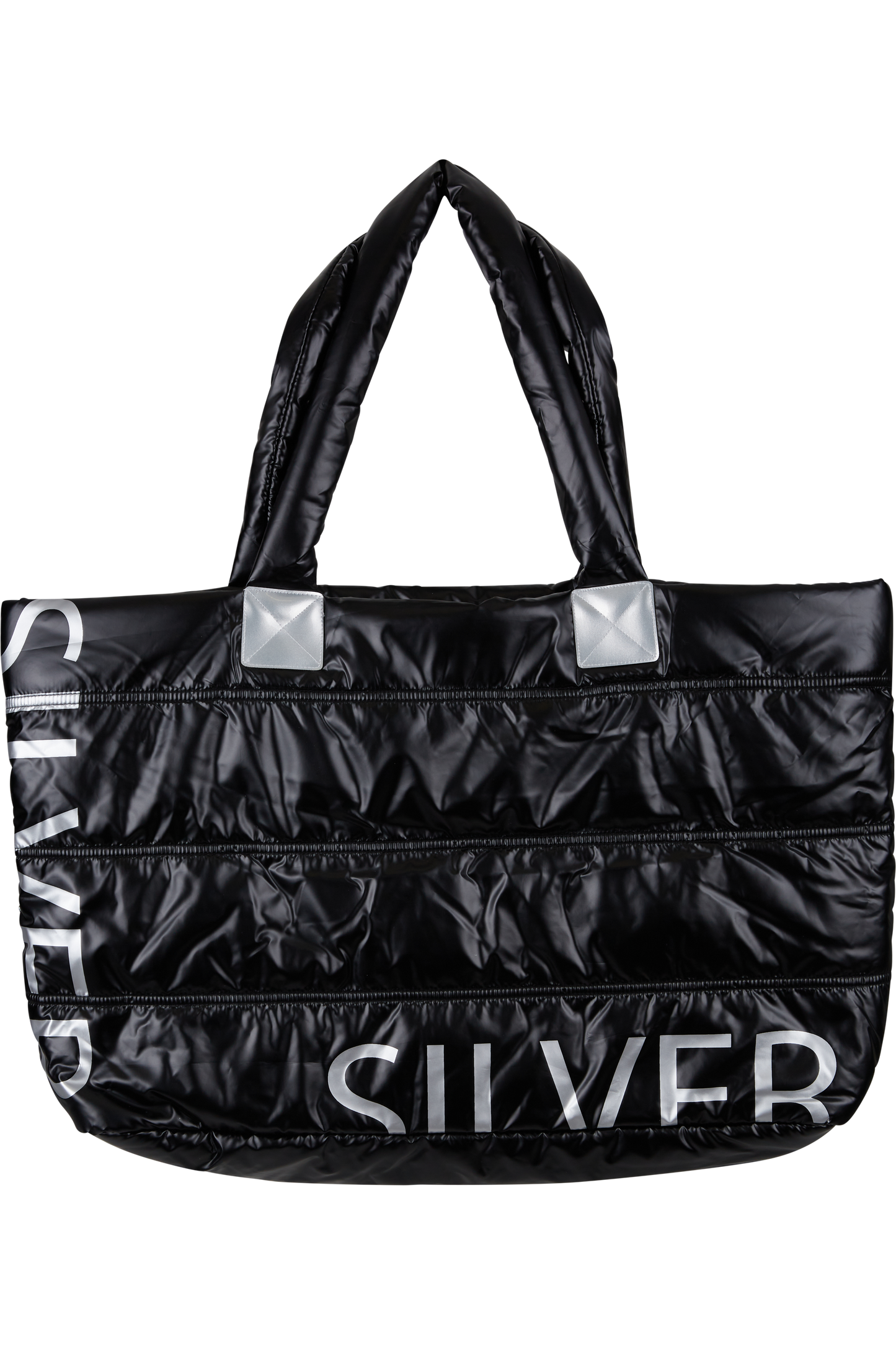 Shopping Bag with Letter Print