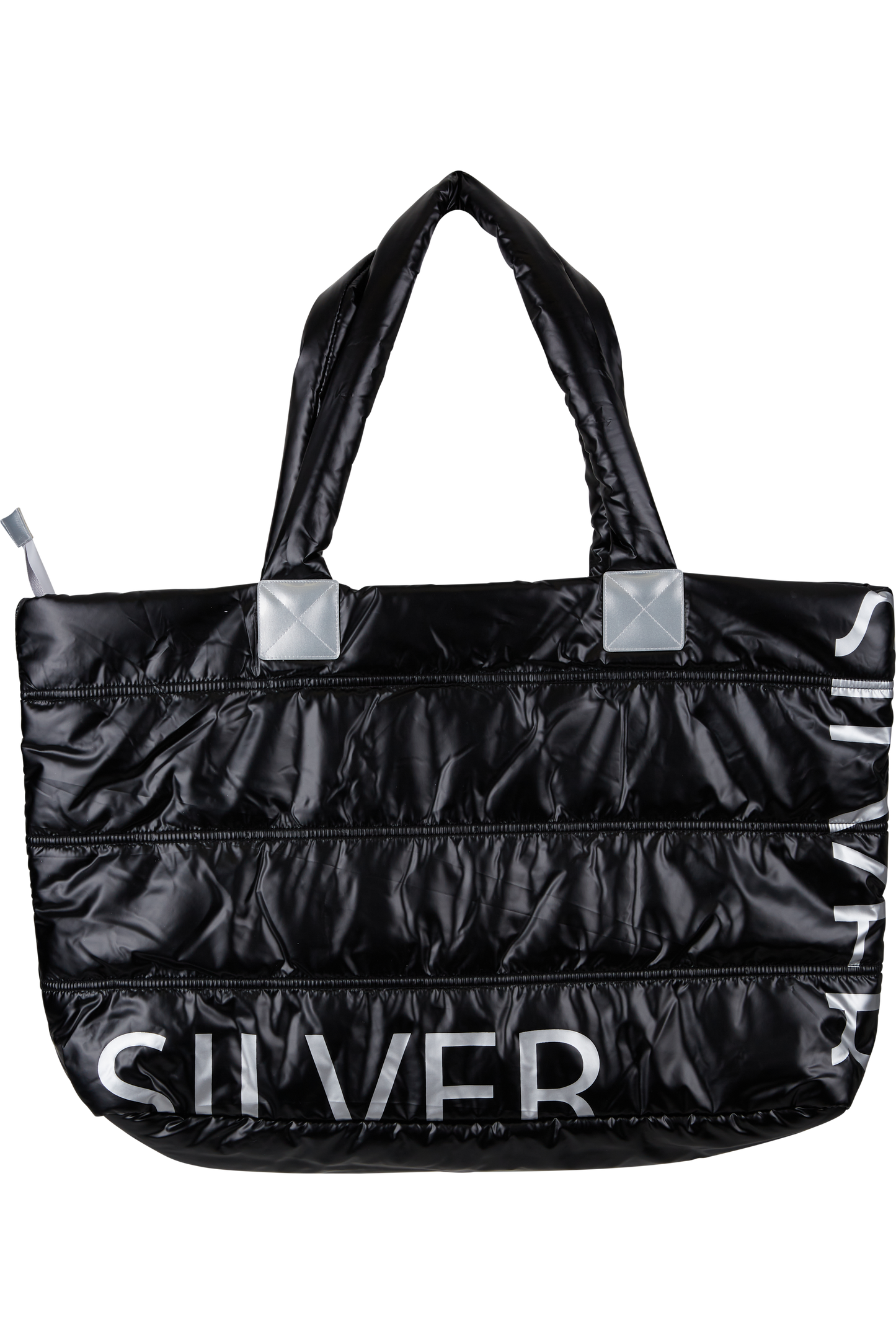 Shopping Bag with Letter Print