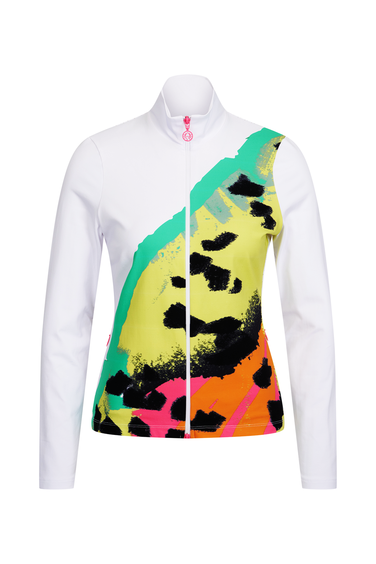 Jacket with Abstract Print