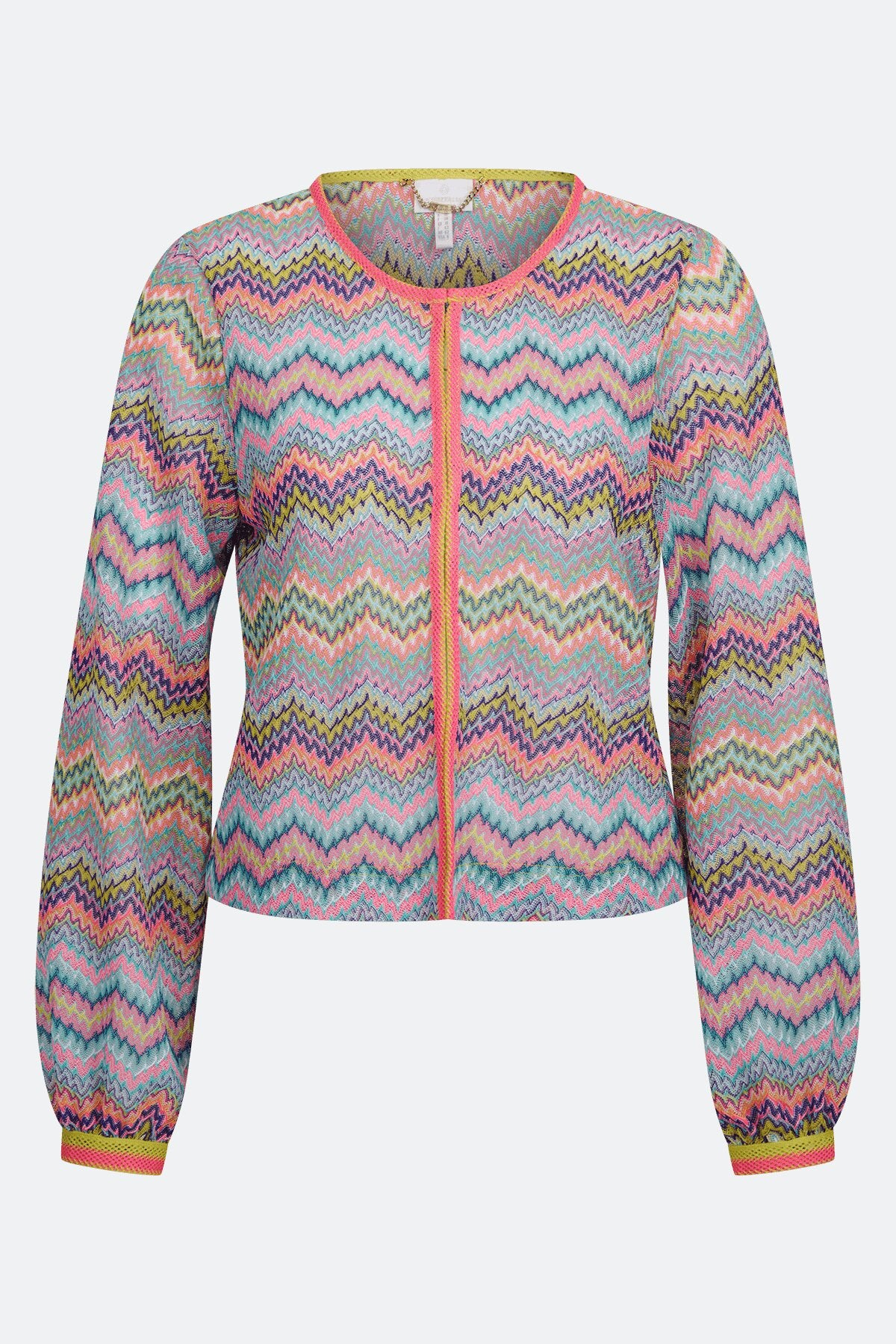 Light Jacket with Zigzag Pattern