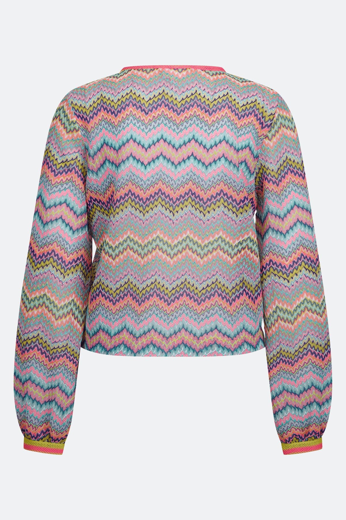 Light Jacket with Zigzag Pattern