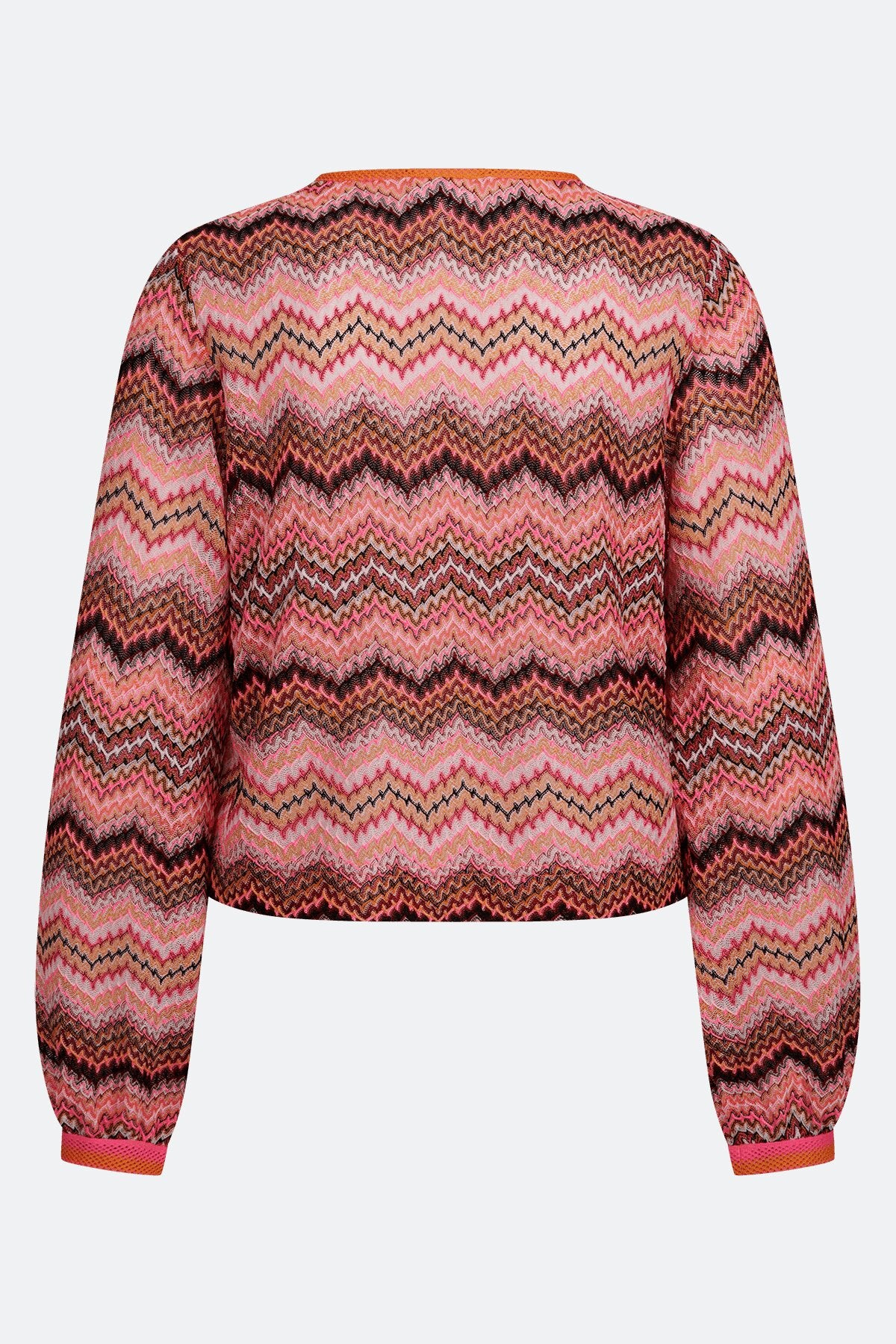 Light Jacket with Zigzag Pattern