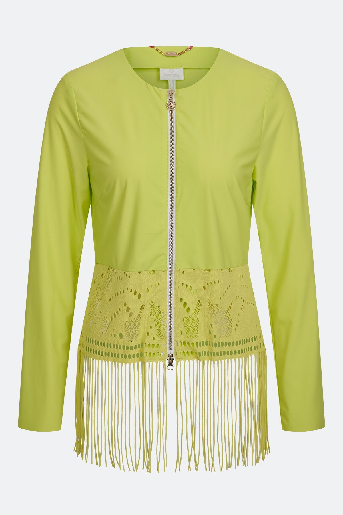 Jacket with Fringes