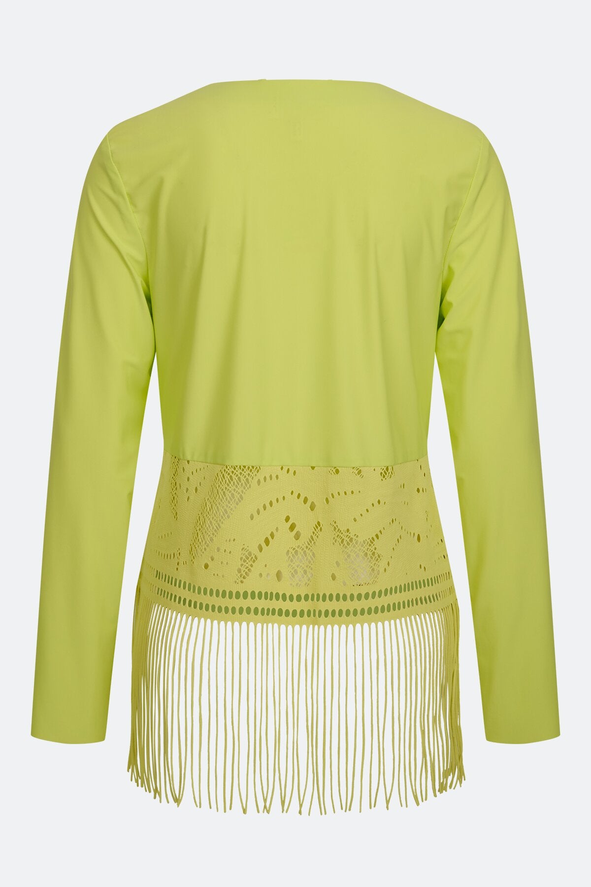 Jacket with Fringes