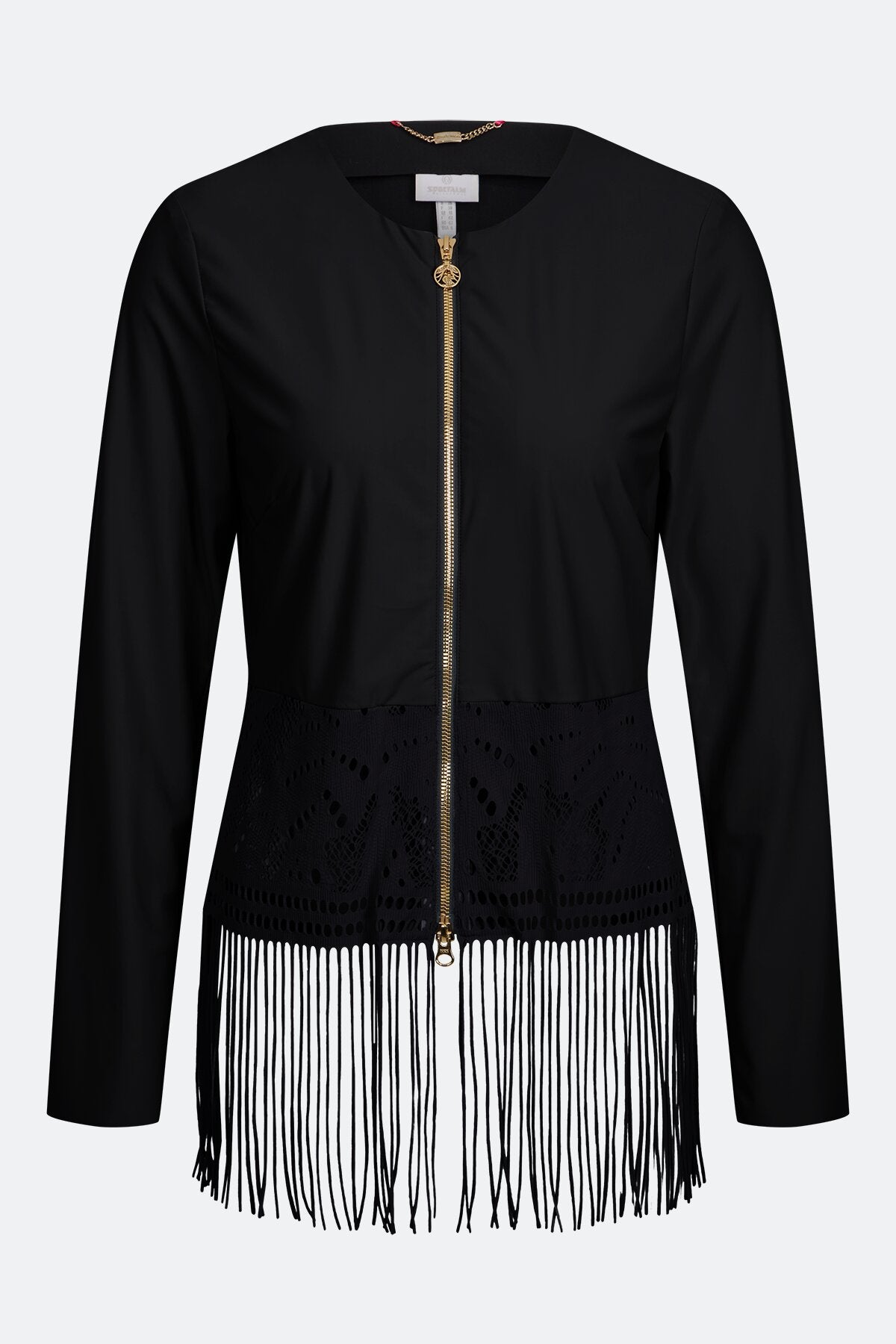 Jacket with Fringes