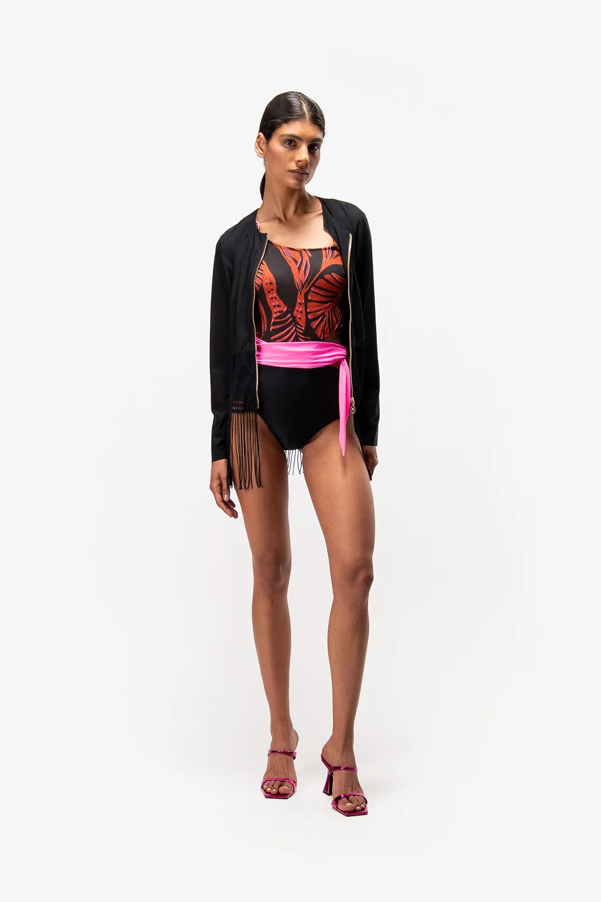 Jacket with Fringes