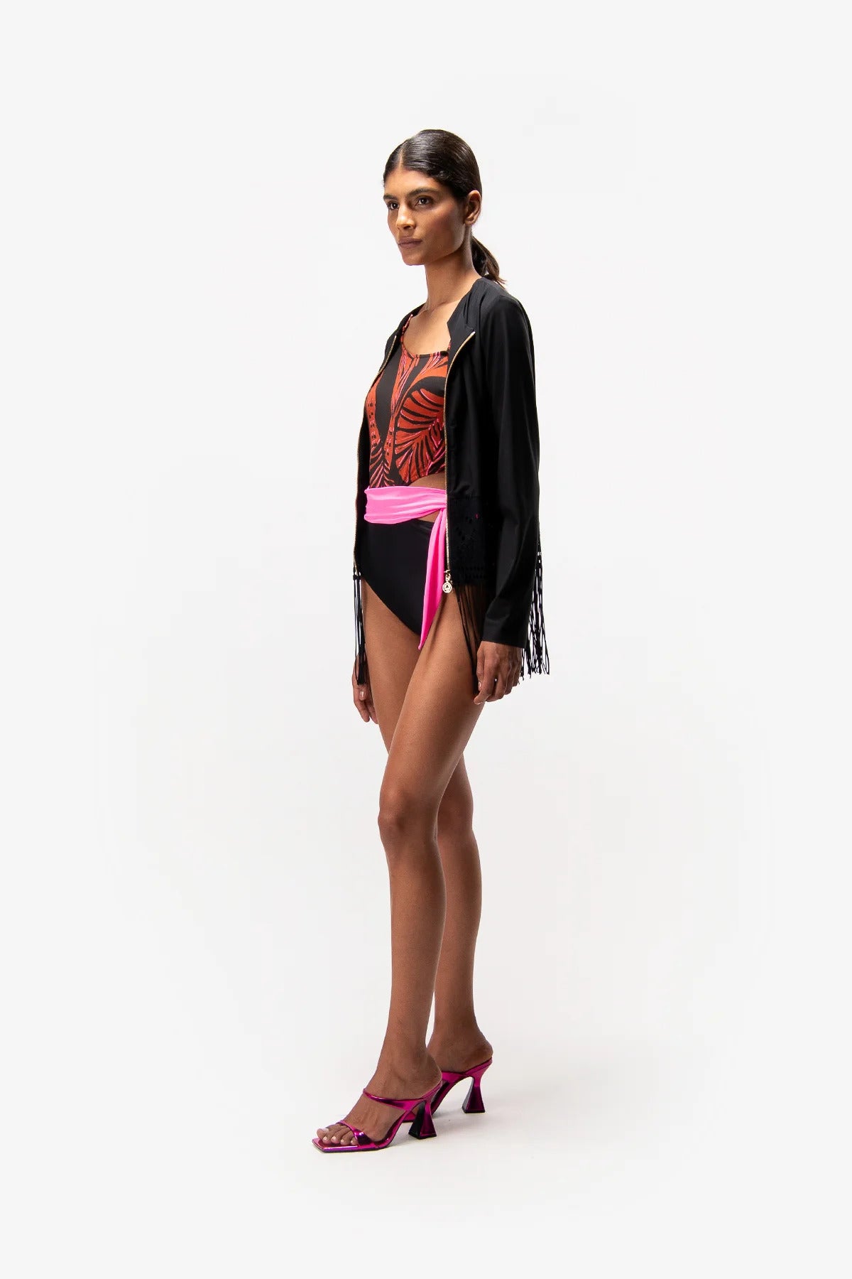 Jacket with Fringes