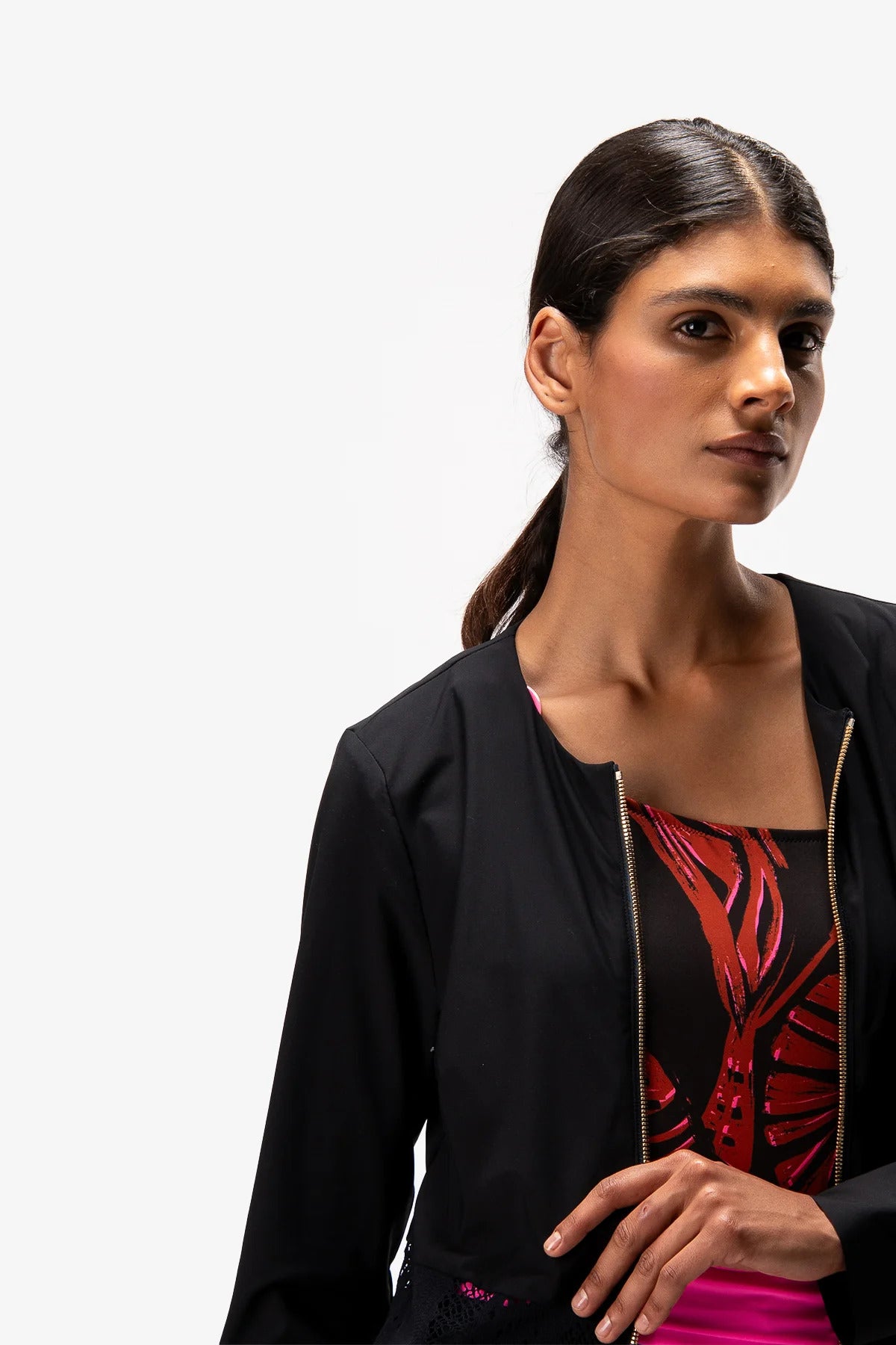 Jacket with Fringes