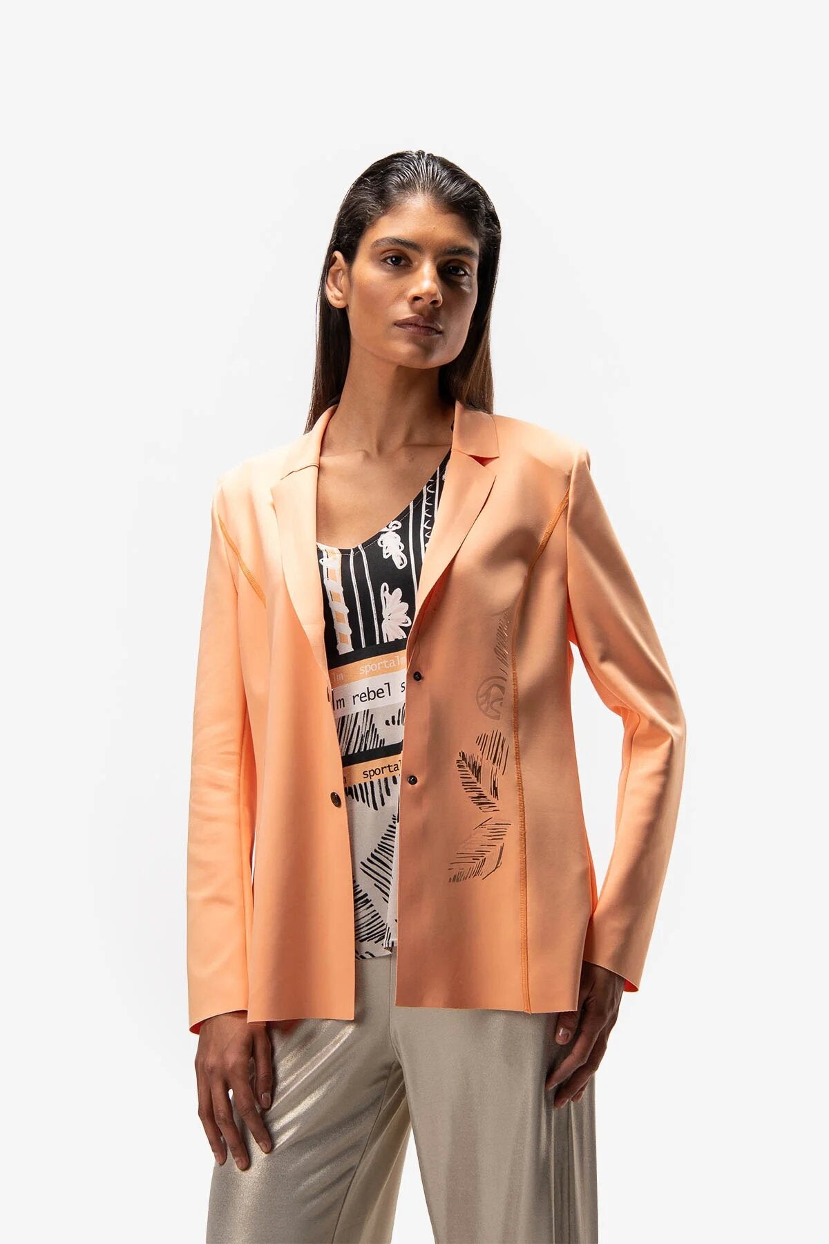 Blazer with Pattern