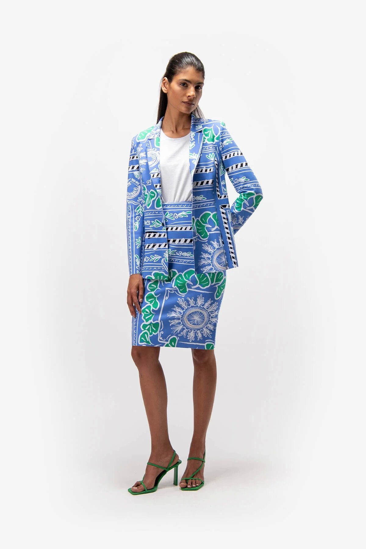 Blazer with Pattern