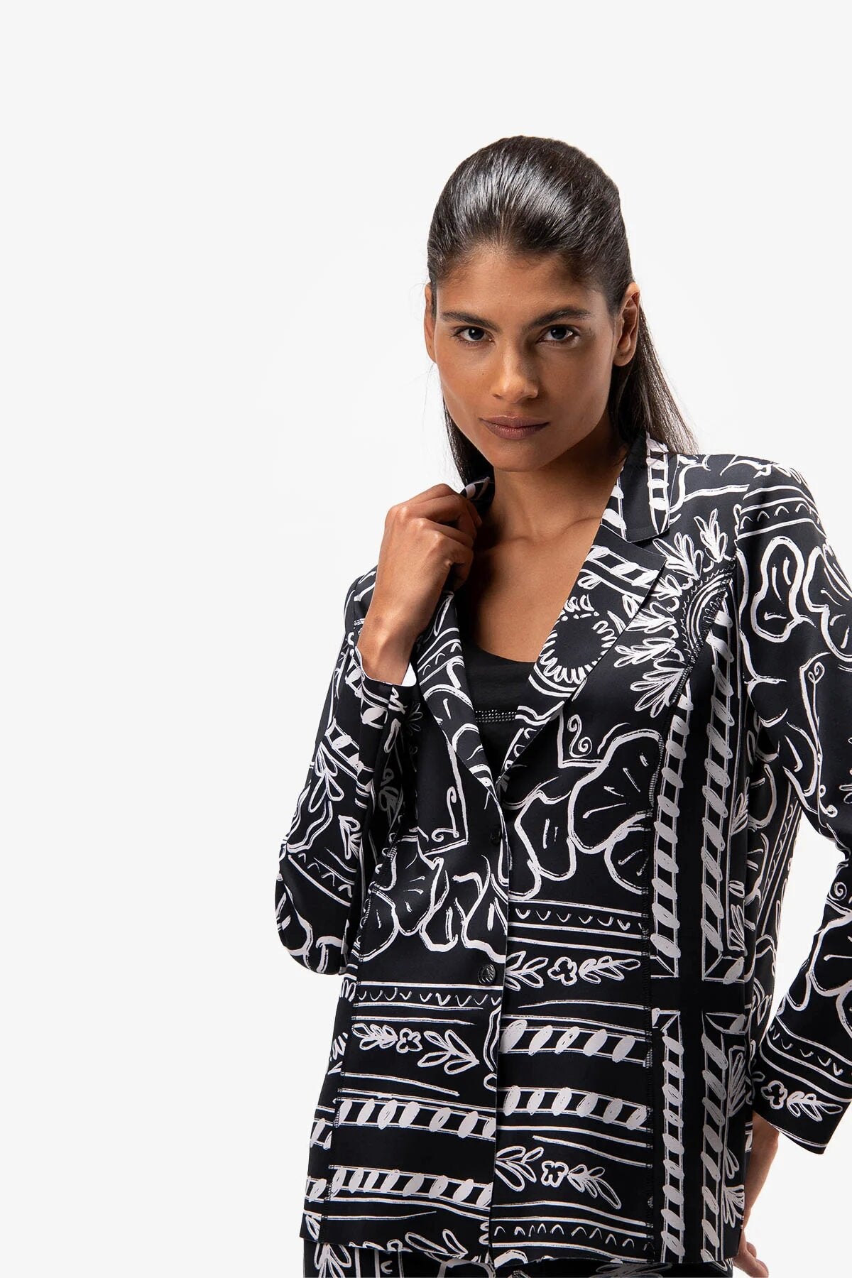 Blazer with Pattern