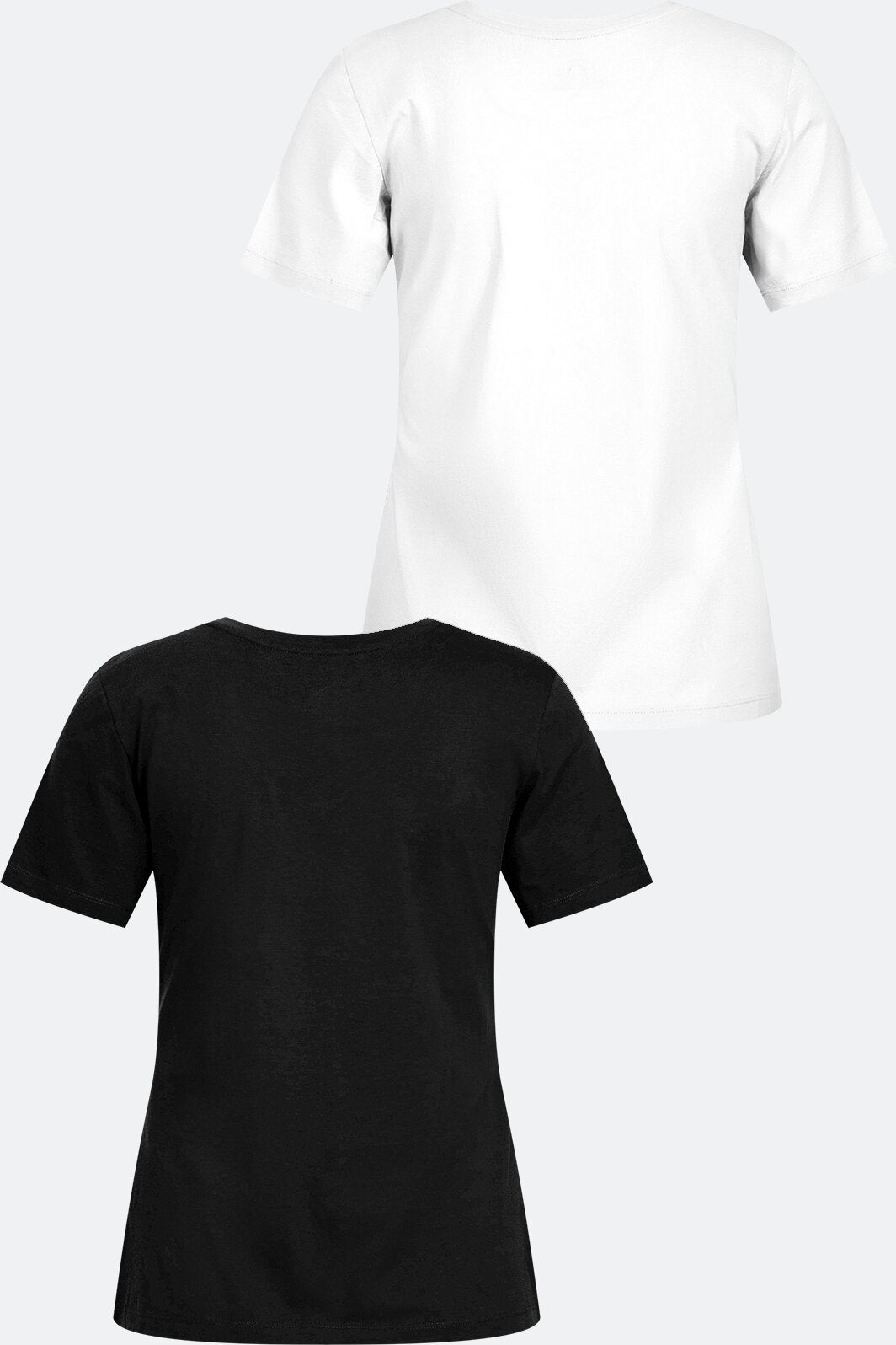 Pack of 2 T-shirts with V-neck