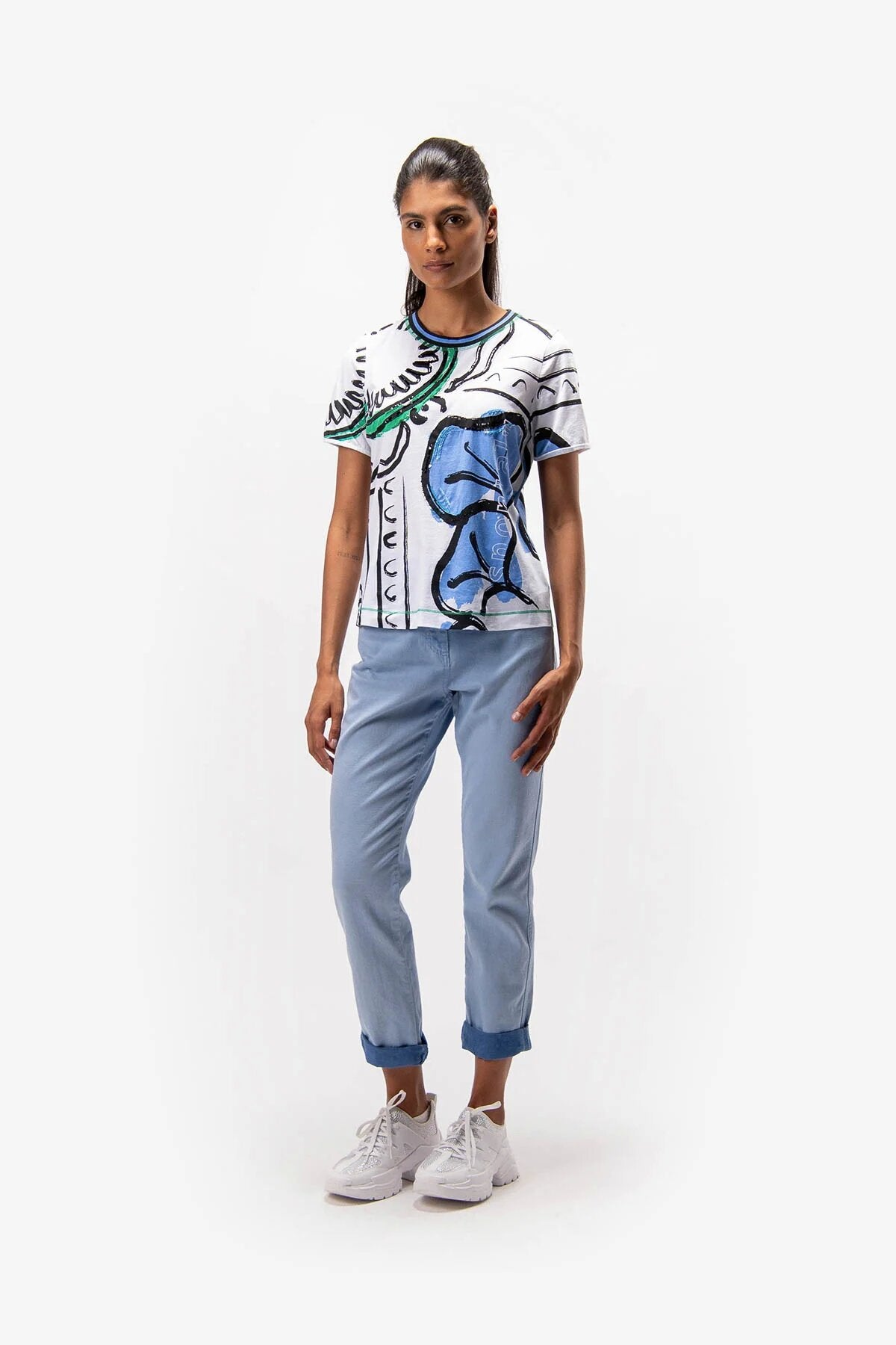 Printed Short-Sleeved Shirt