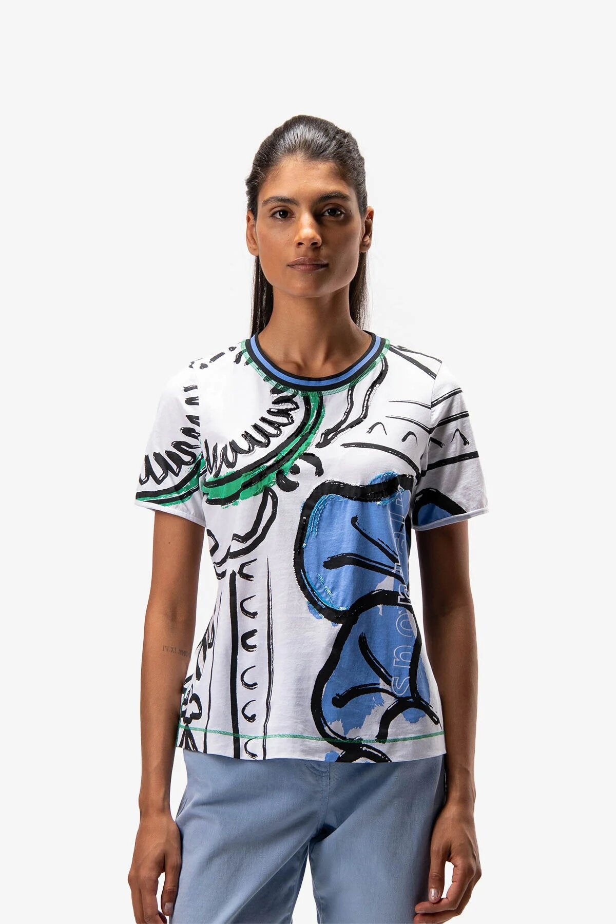 Printed Short-Sleeved Shirt
