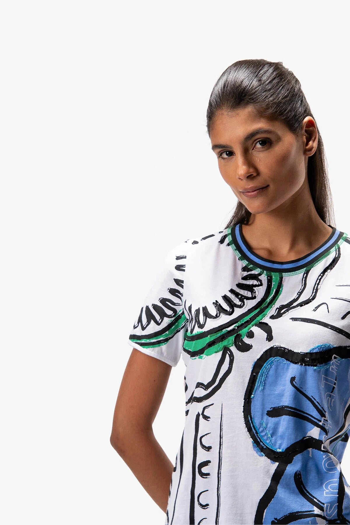 Printed Short-Sleeved Shirt