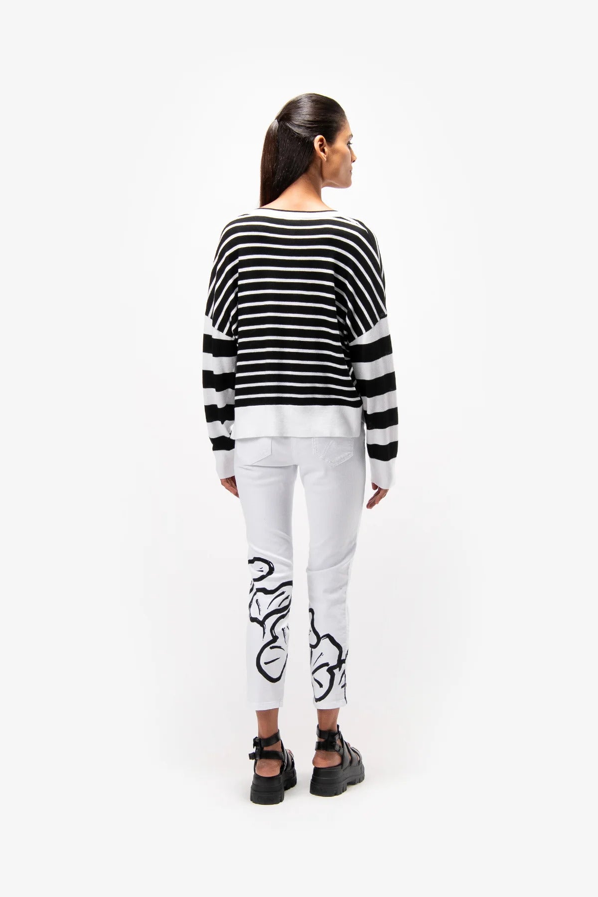 Pullover with Stripes