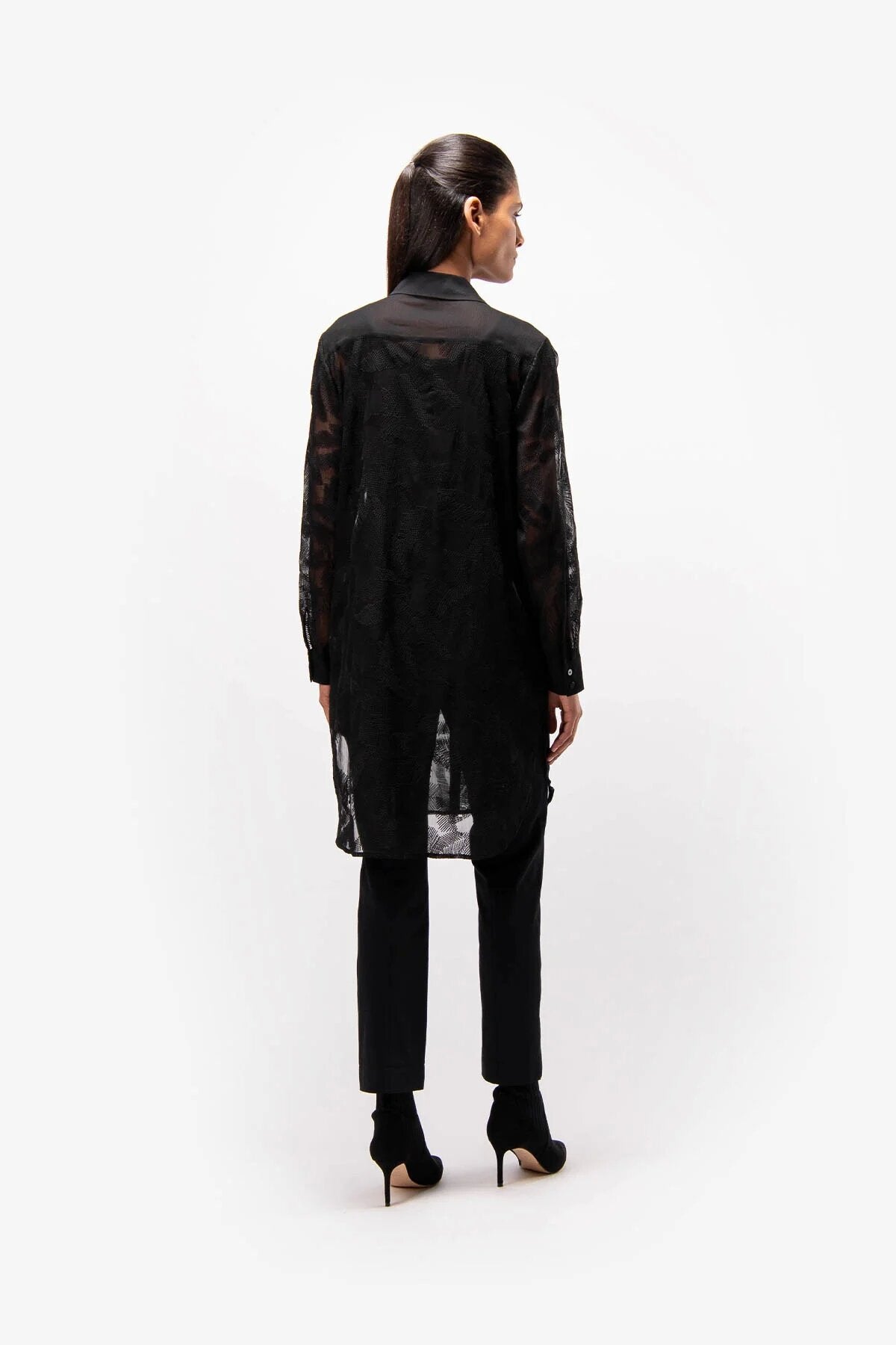 Embroidered Long Blouse
