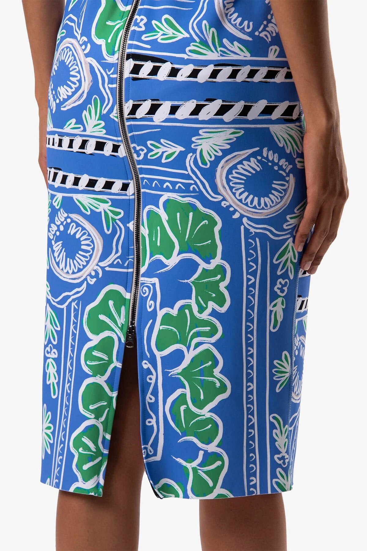 Patterned Shift Dress