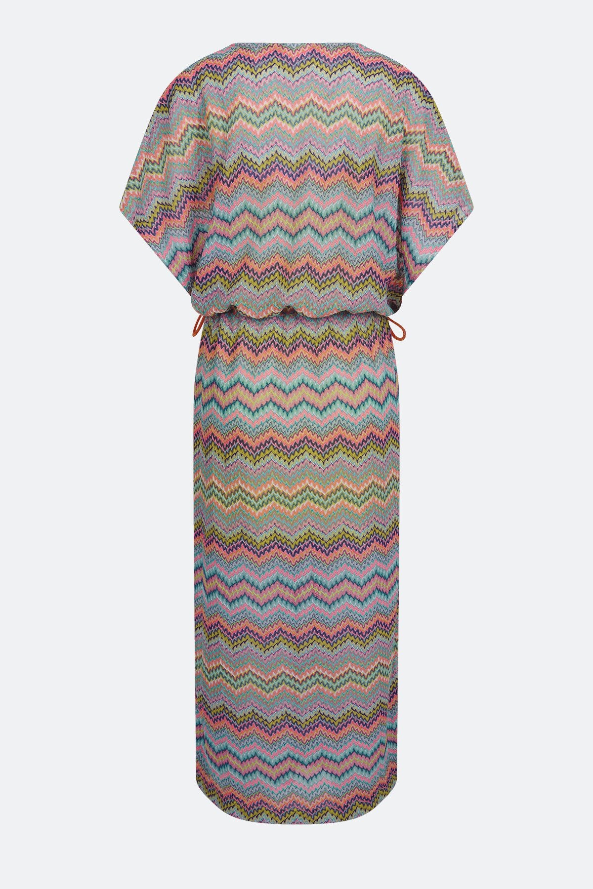 Dress with Zigzag Pattern