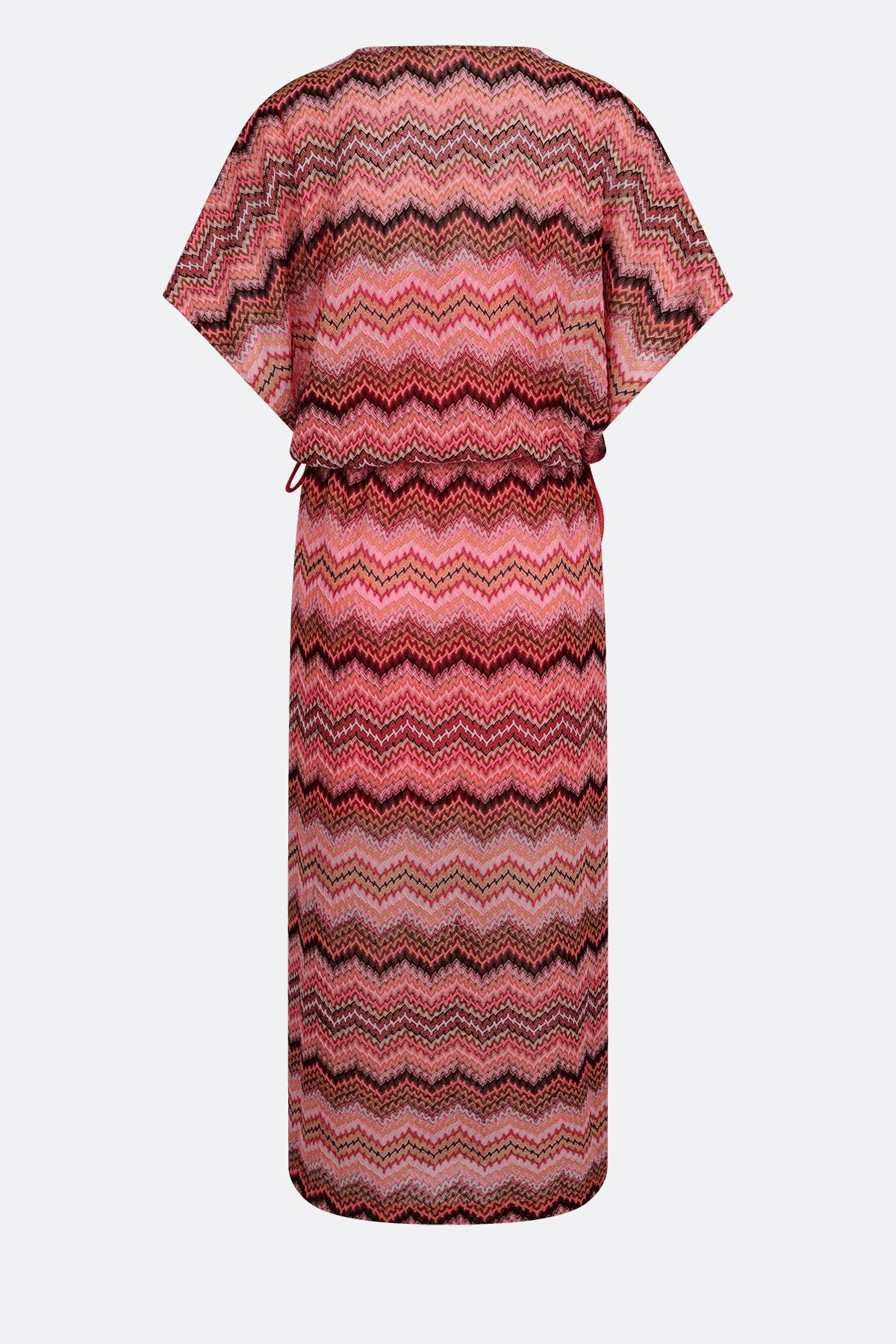 Dress with Zigzag Pattern