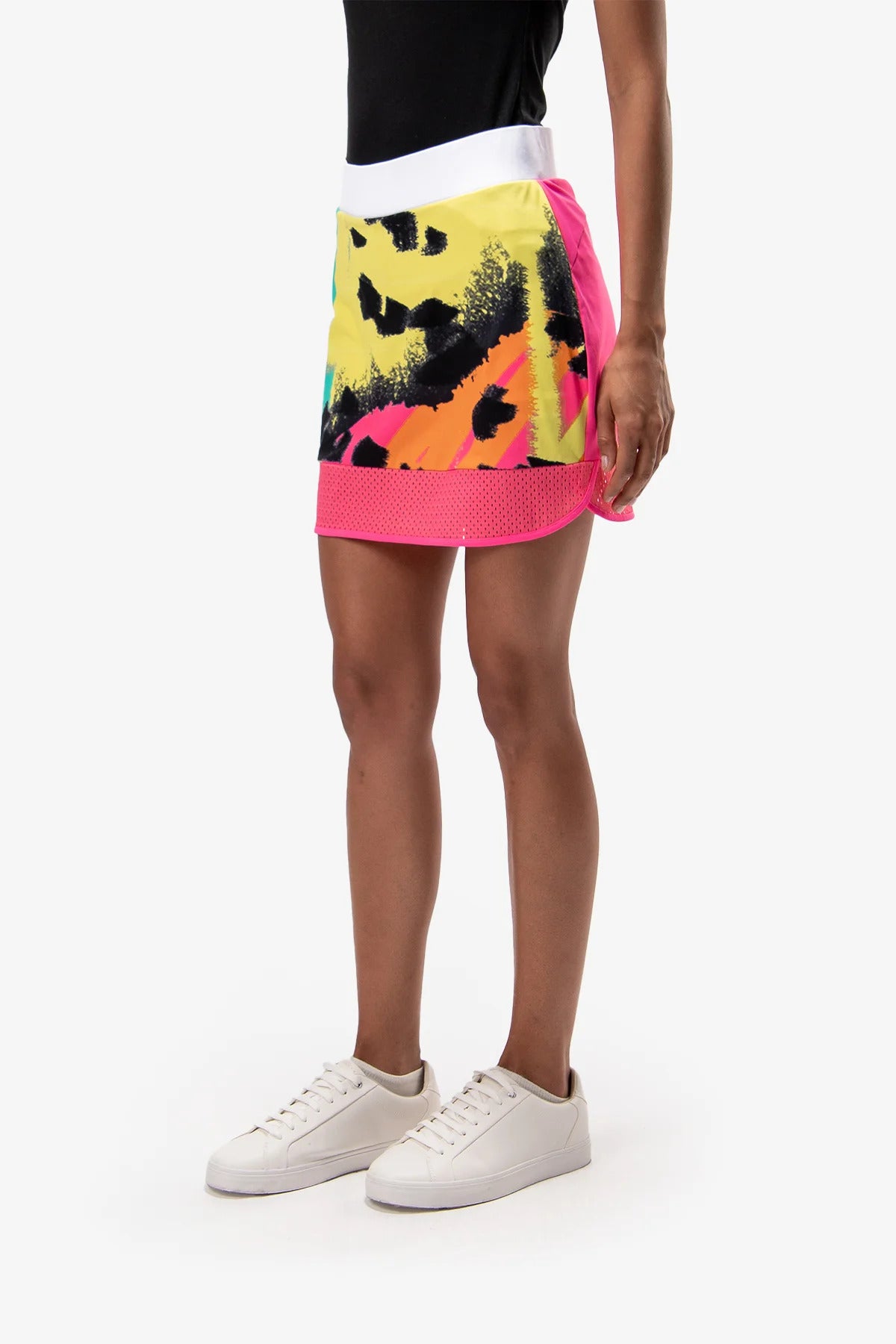 Printed Golf Skirt with Separate Trousers