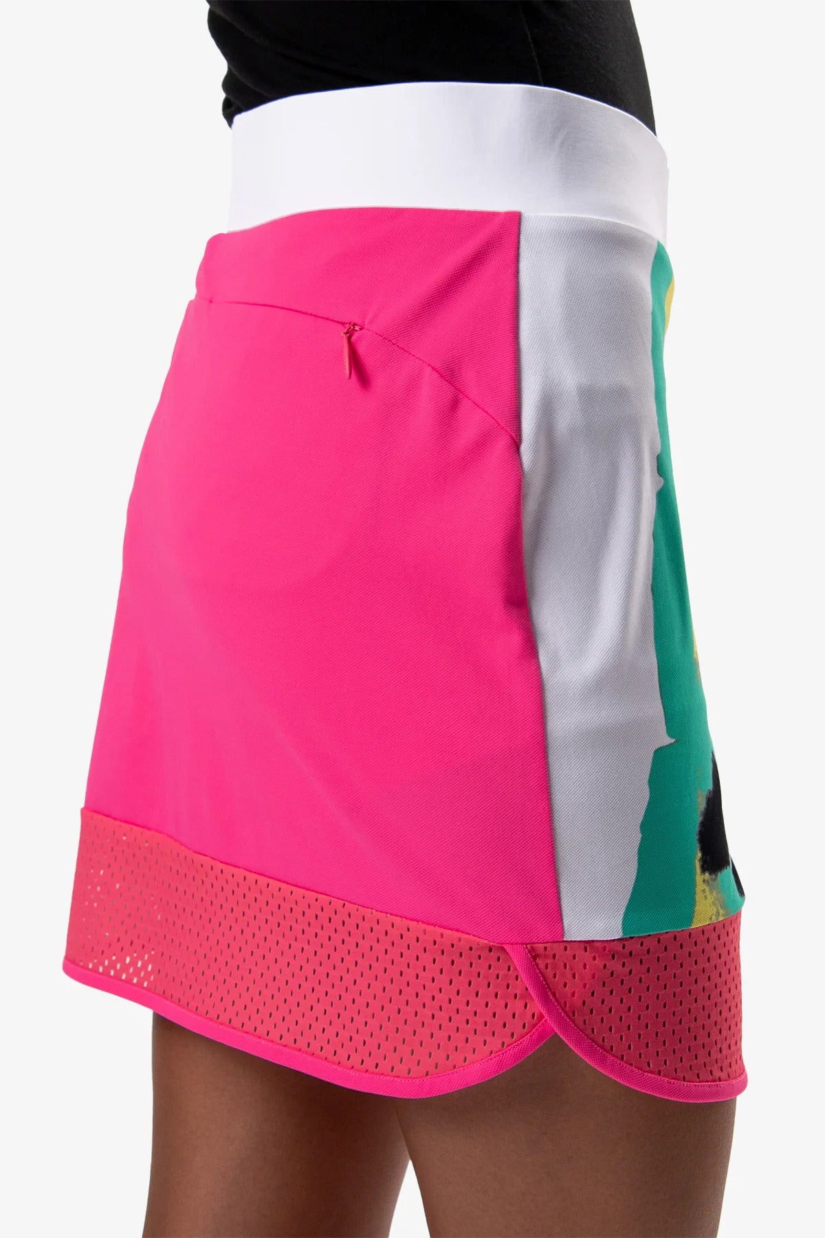 Printed Golf Skirt with Separate Trousers