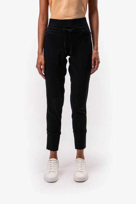 拉鏈口袋抽繩休閒褲