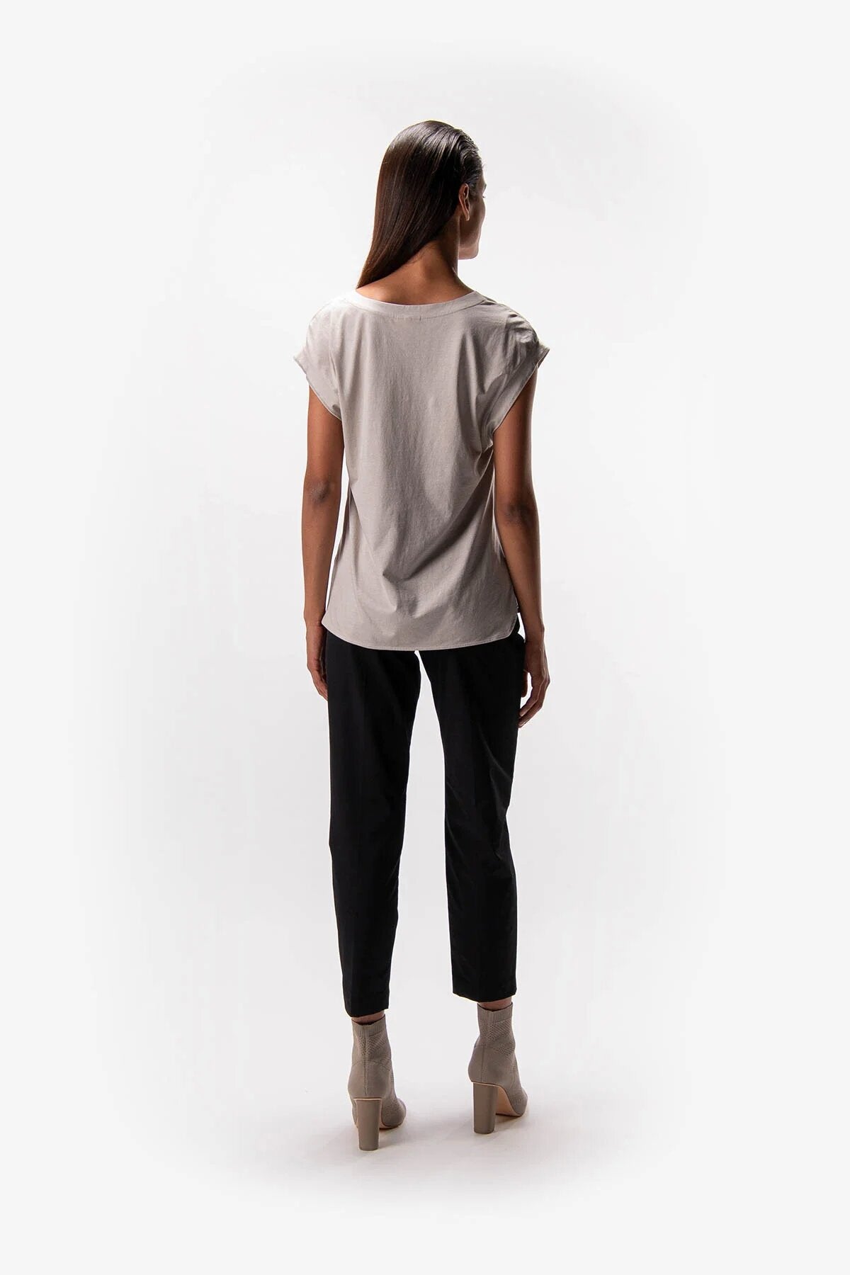 Trousers with High Waistband