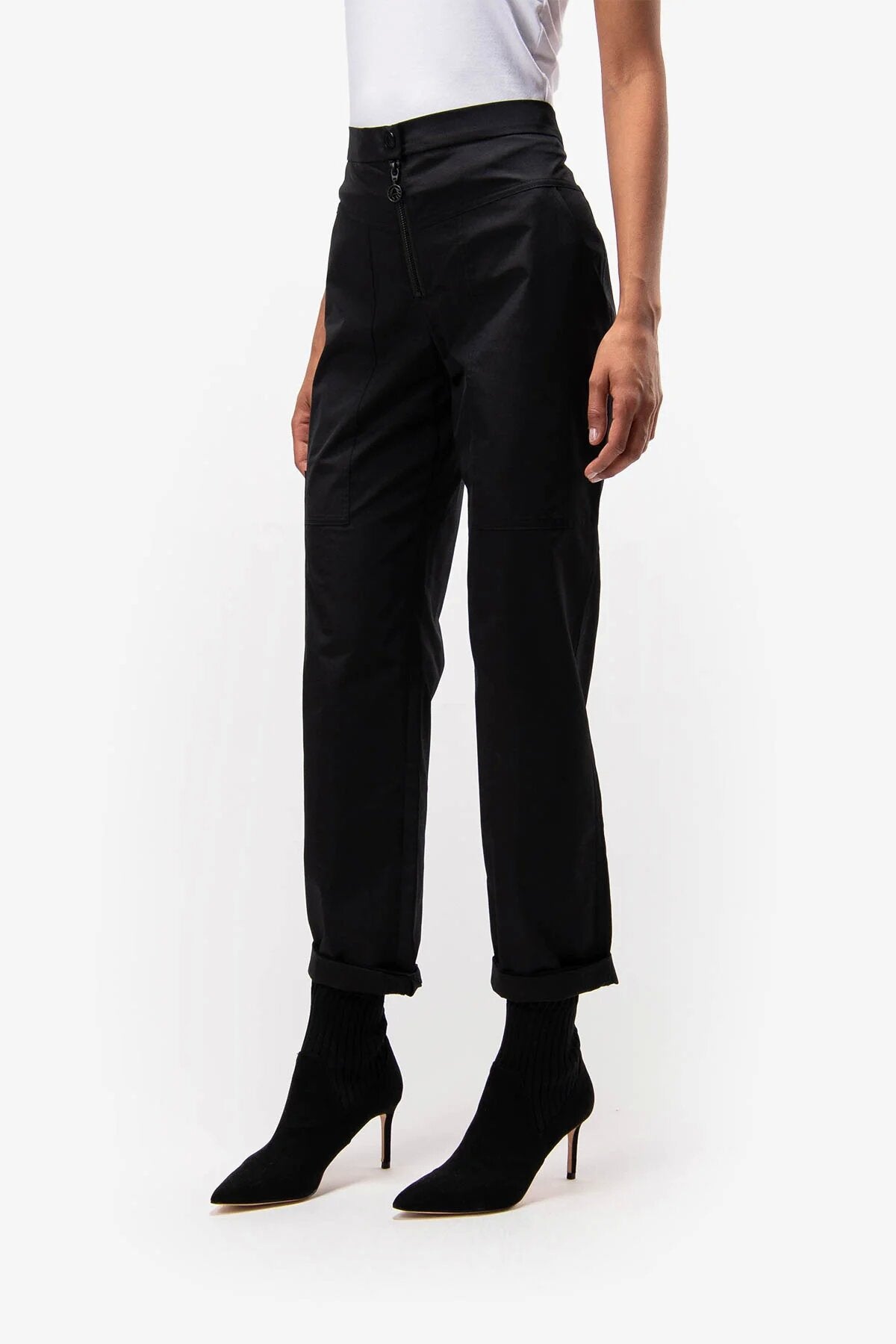 Elegant Trousers with Zip