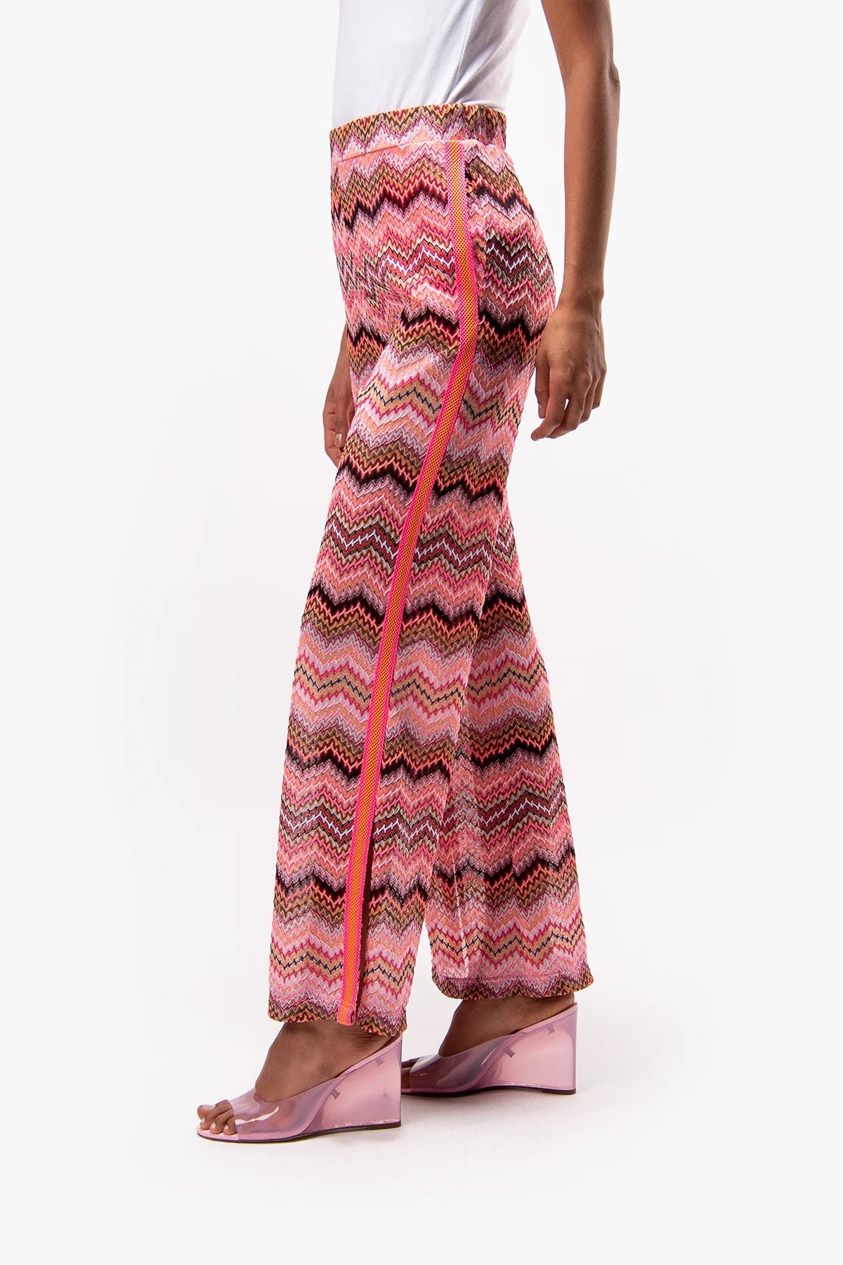 Pants with Zigzag Pattern