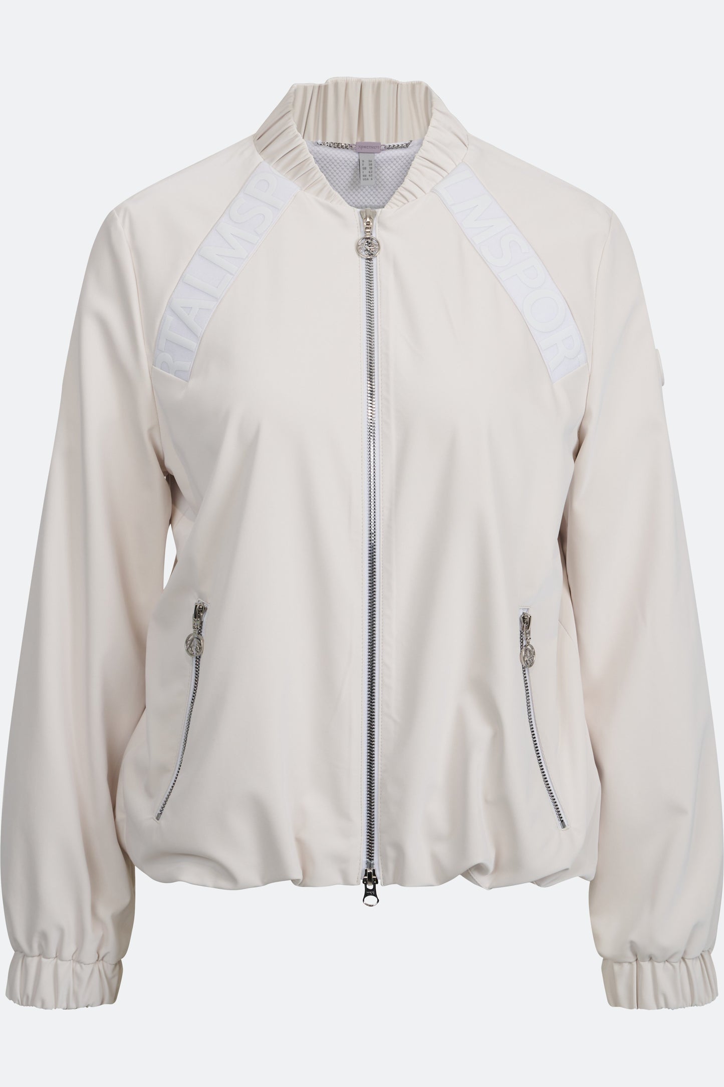Short Jacket with Stand-up Collar