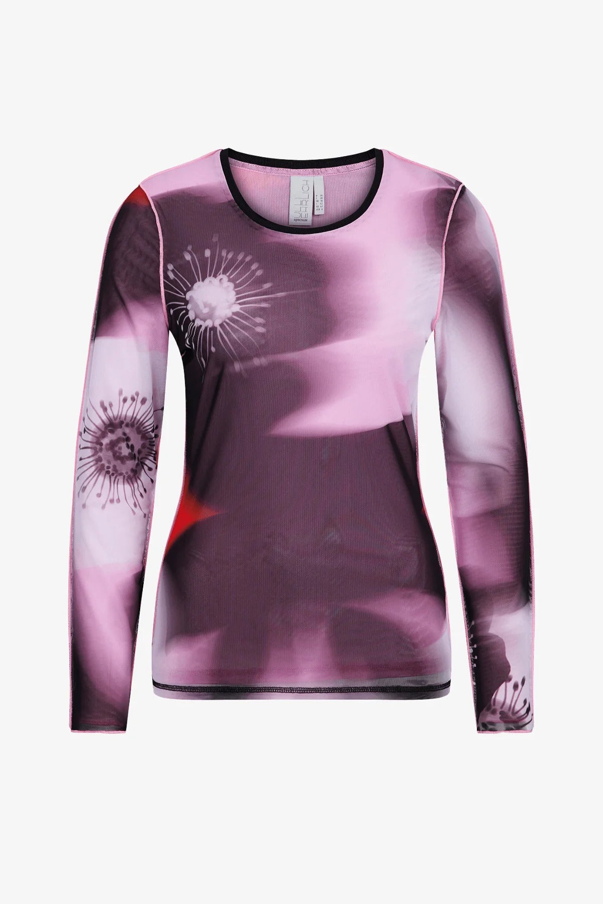 Printed T-shirt with Long Sleeves