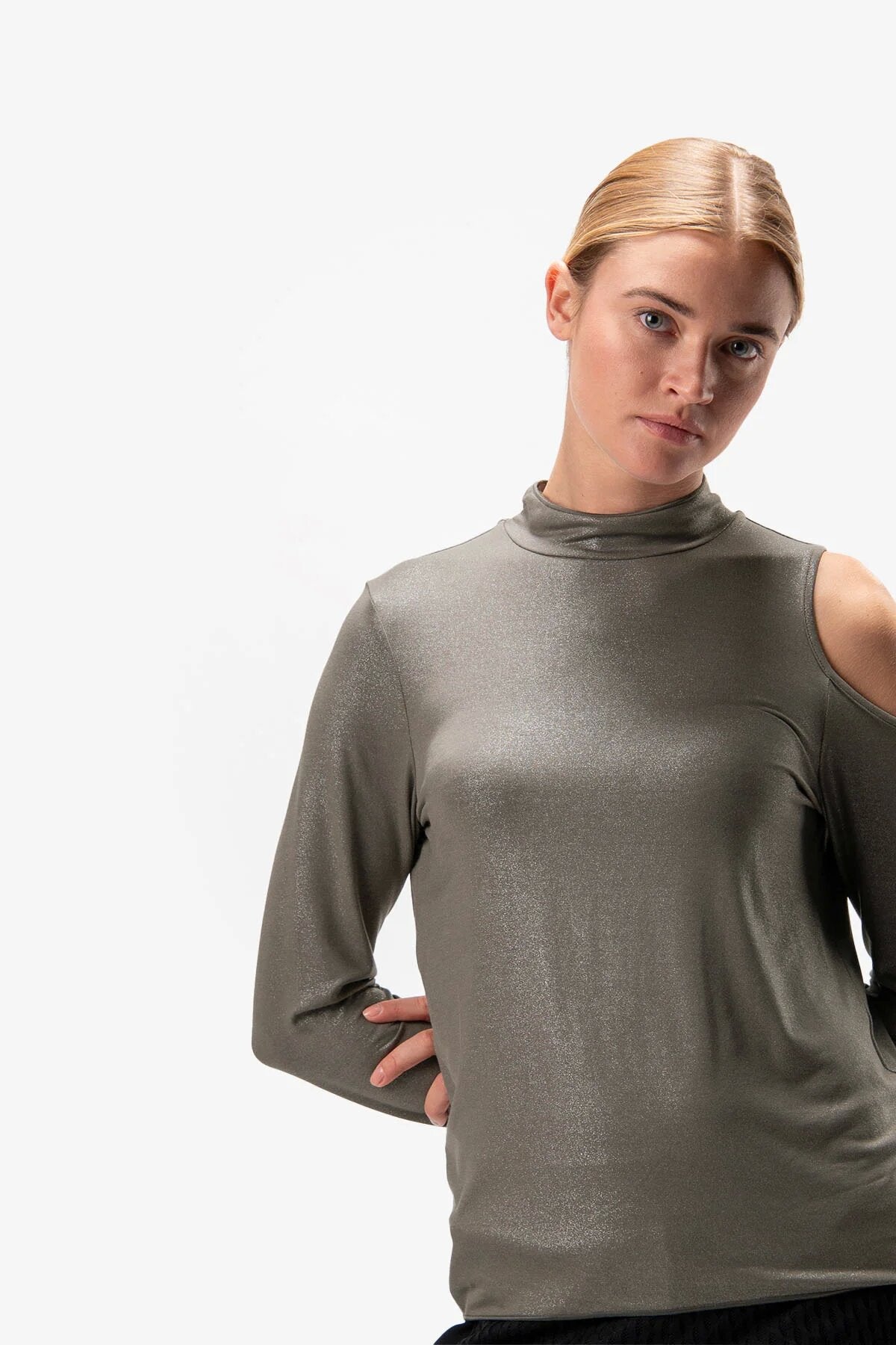 Open Shoulder Shirt