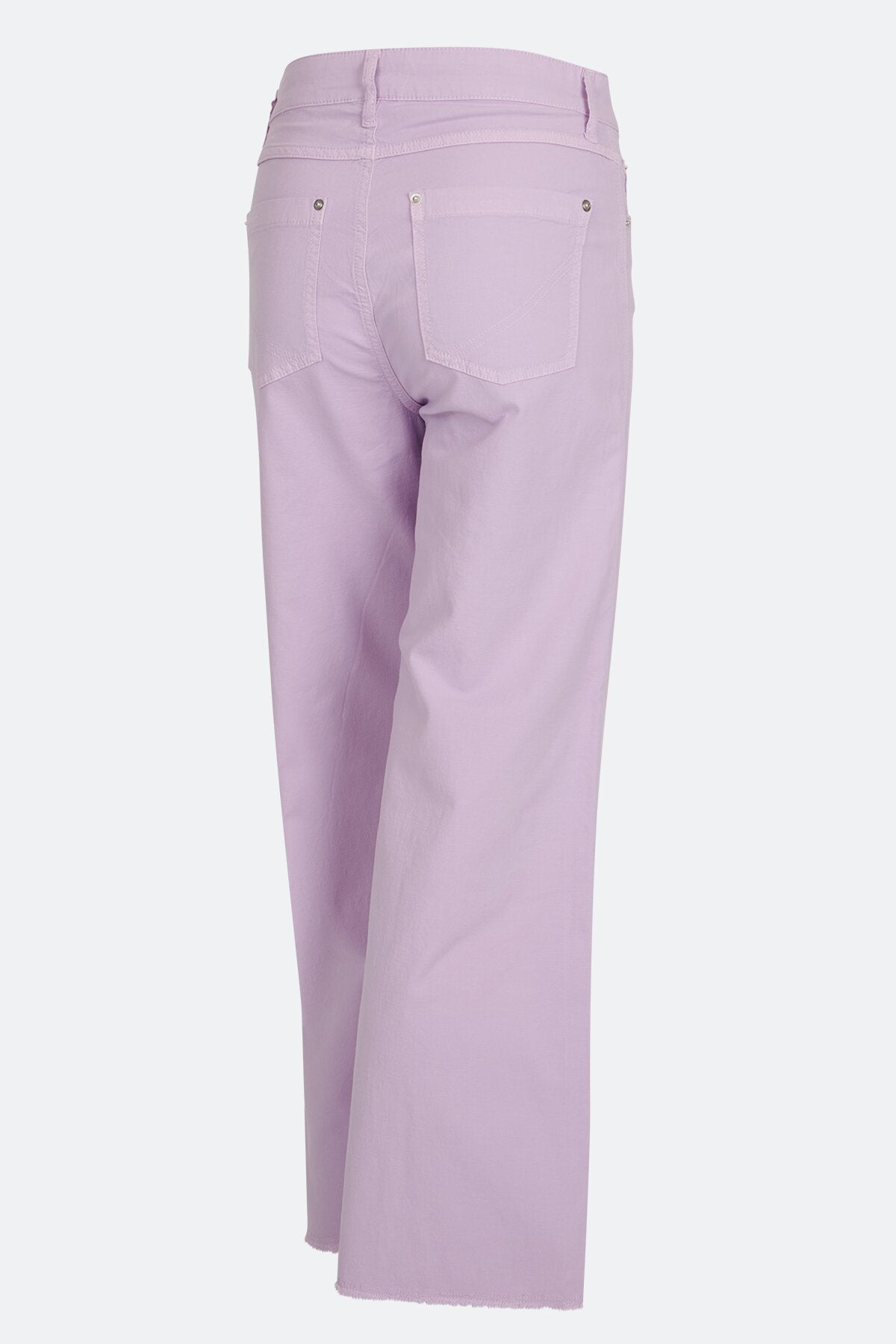 Wide Leg Jeans with Slit