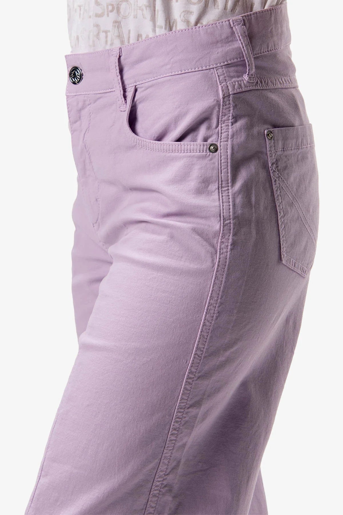 Wide Leg Jeans with Slit