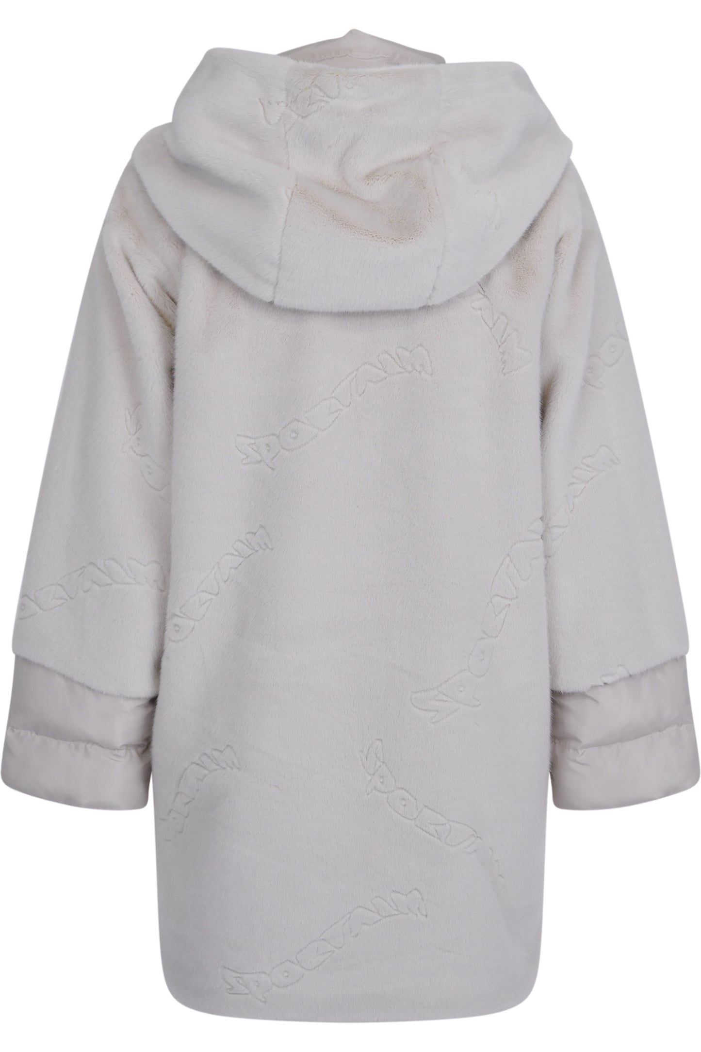 Plush Coat with Hood