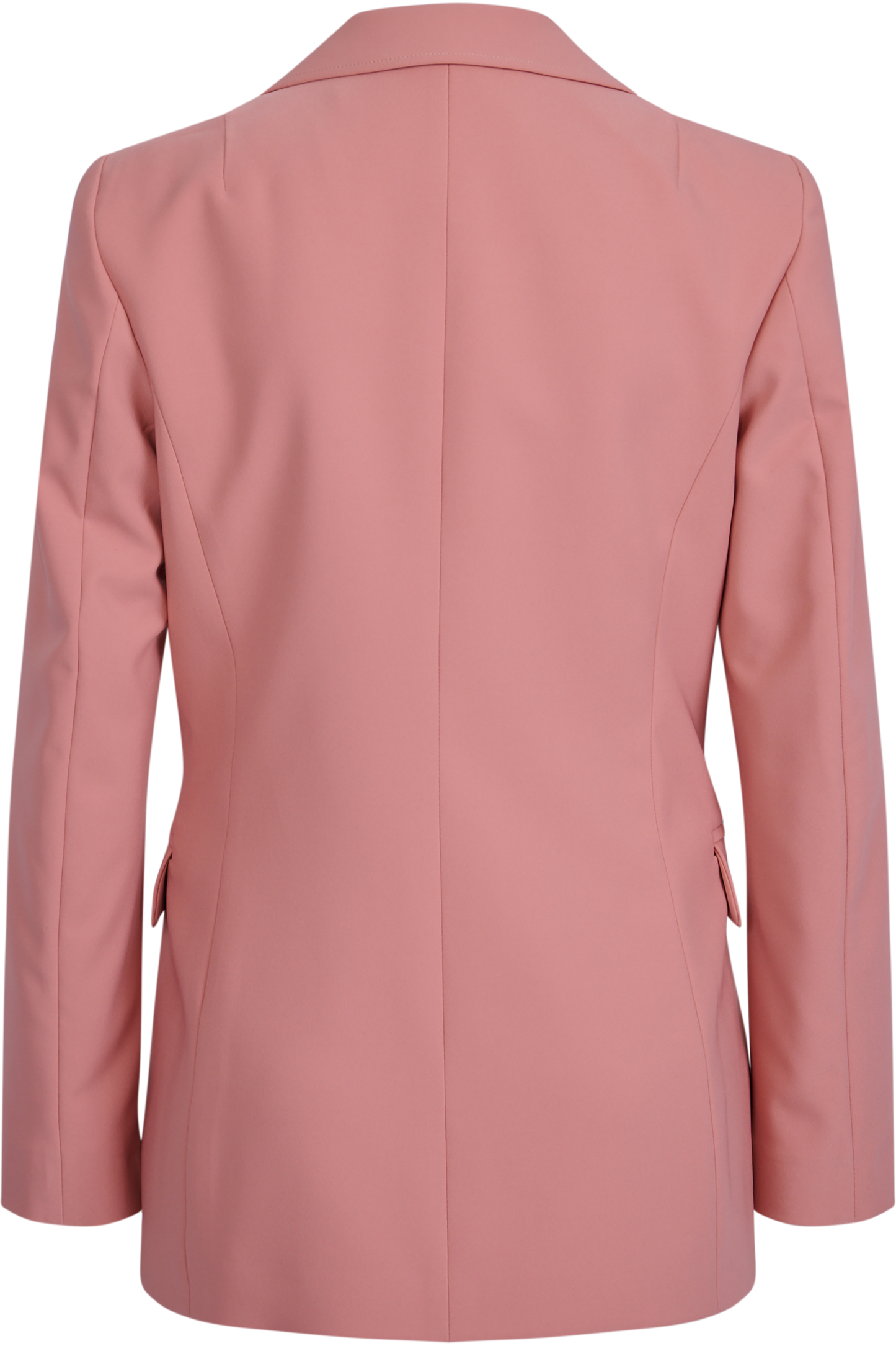 Blazer with lapel collar