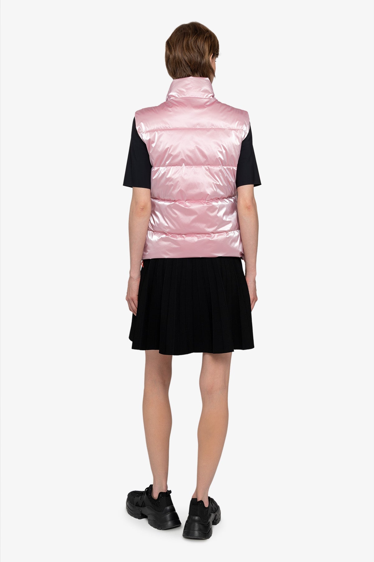 Vest with Stand-up Collar