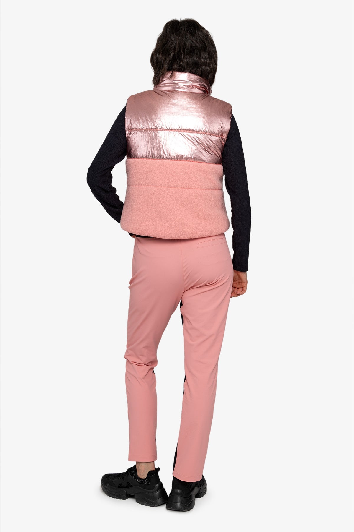 Vest with Stand-up Collar