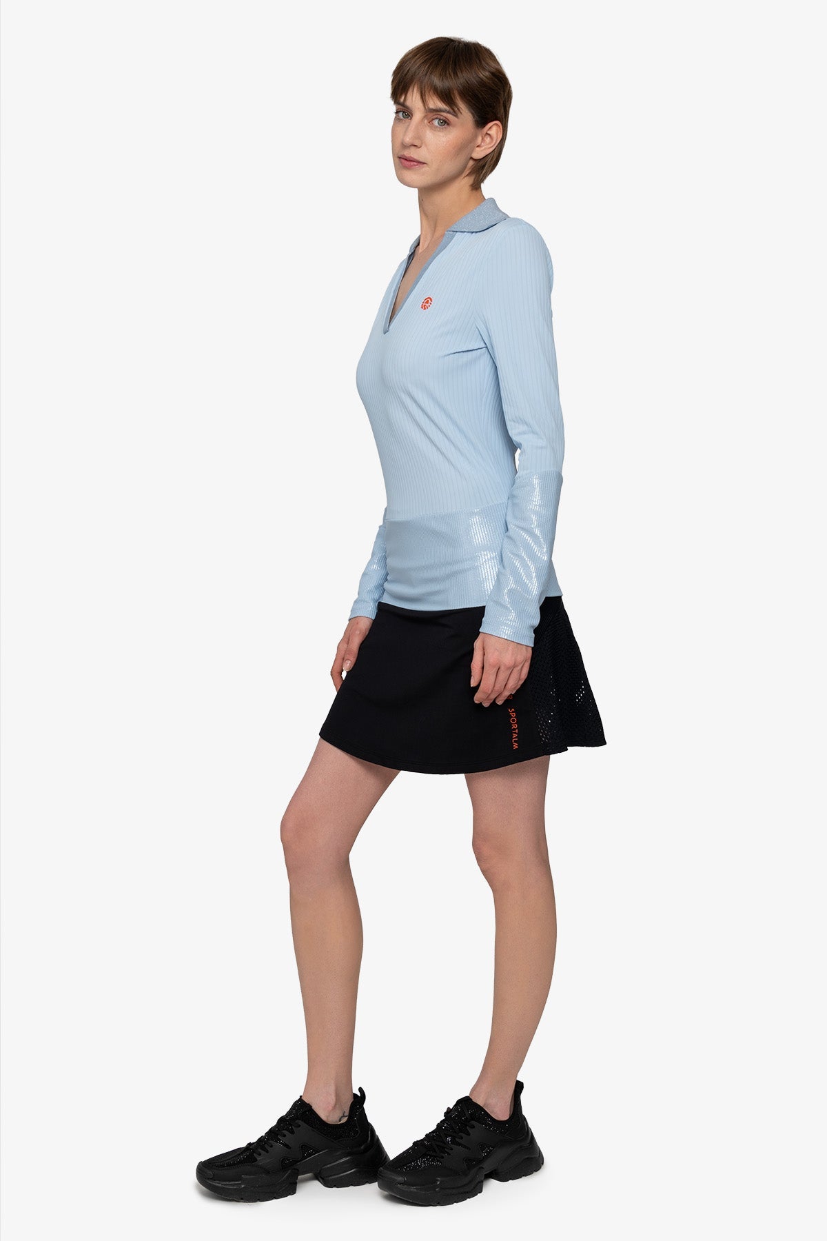 V-neck Polo Shirt